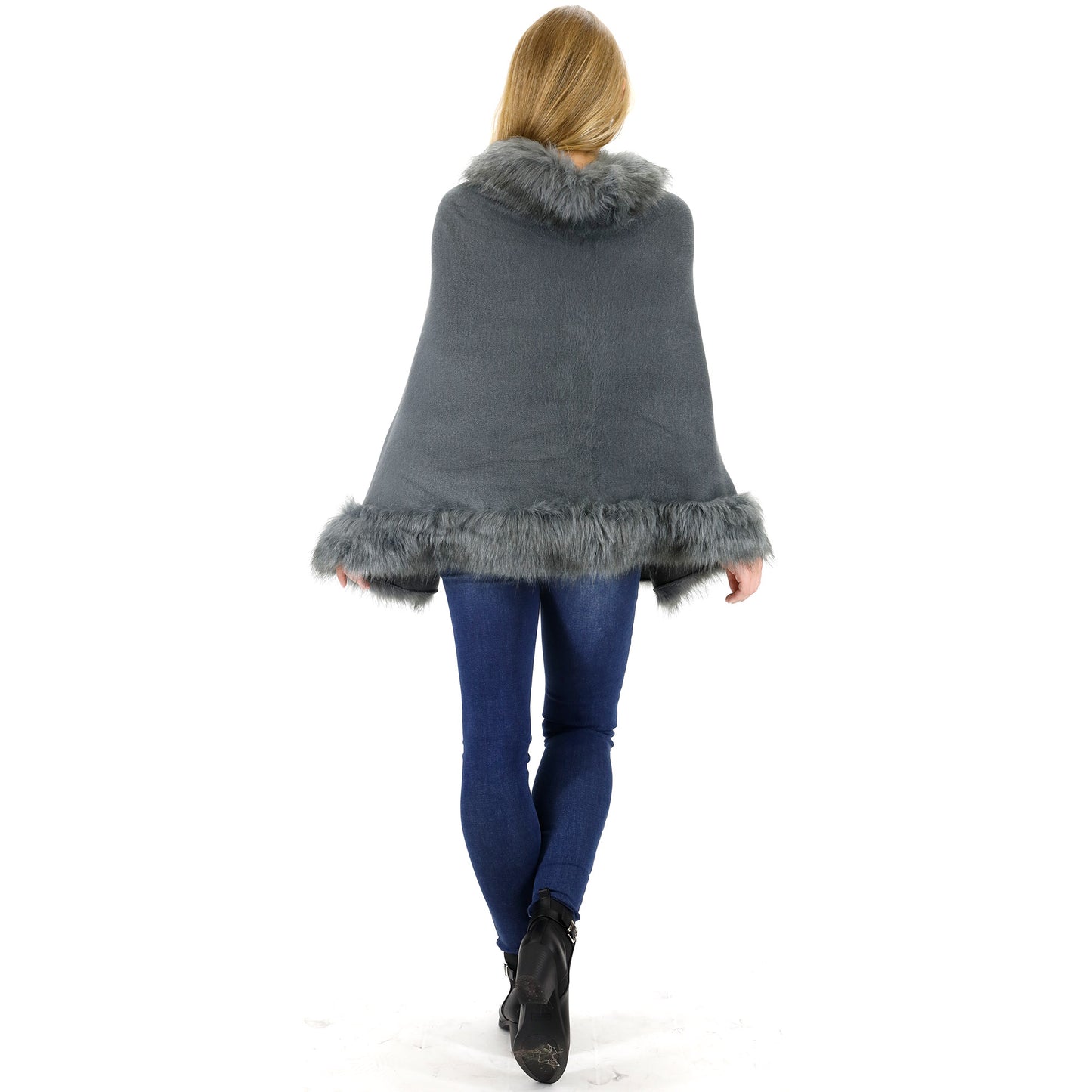 Fur Short Length Shawl SH923 (1PC)