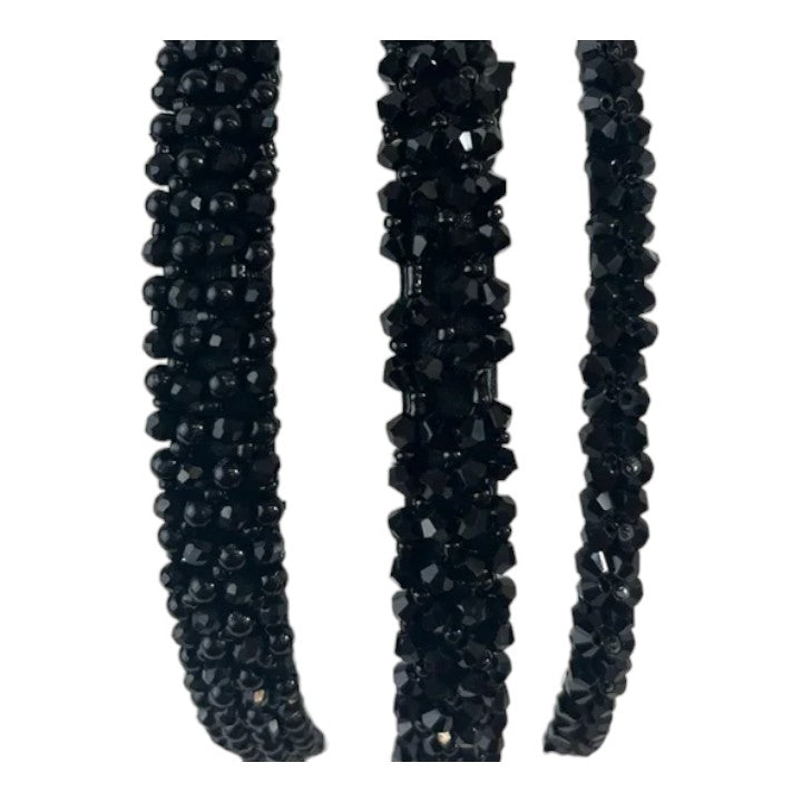 Crystal Thin Headband HB1015-3 (12PC)