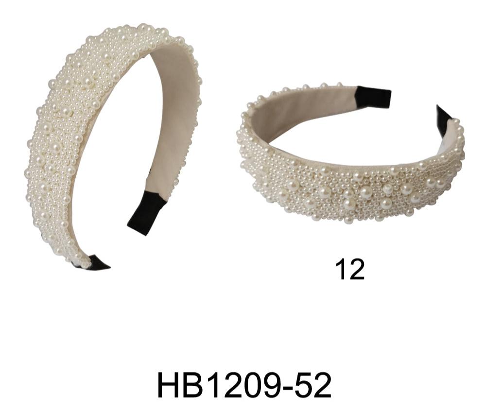 PEARL DECO HEADBAND HB1209-52 (12PC)