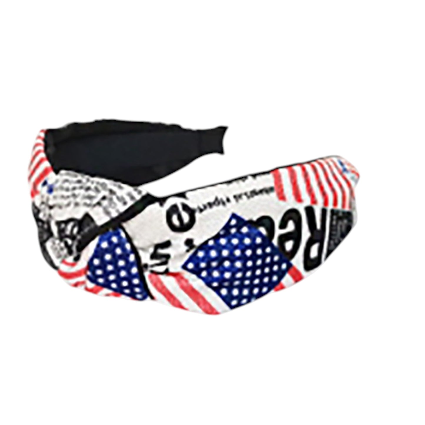 American Flag Knot Headband HB21018-20 (12PC)