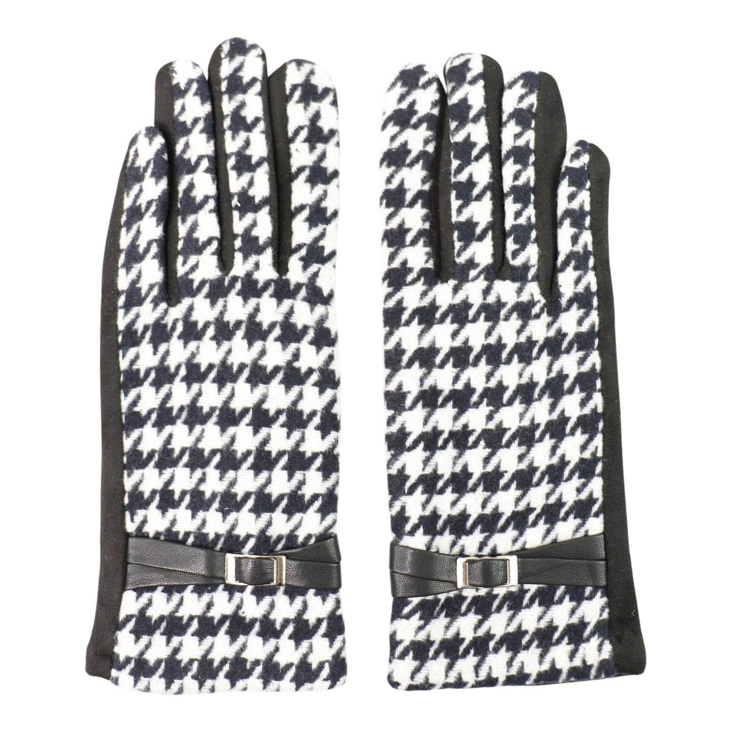Women's Houndstooth Touch Screen Gloves GL183.. (12PAIR)