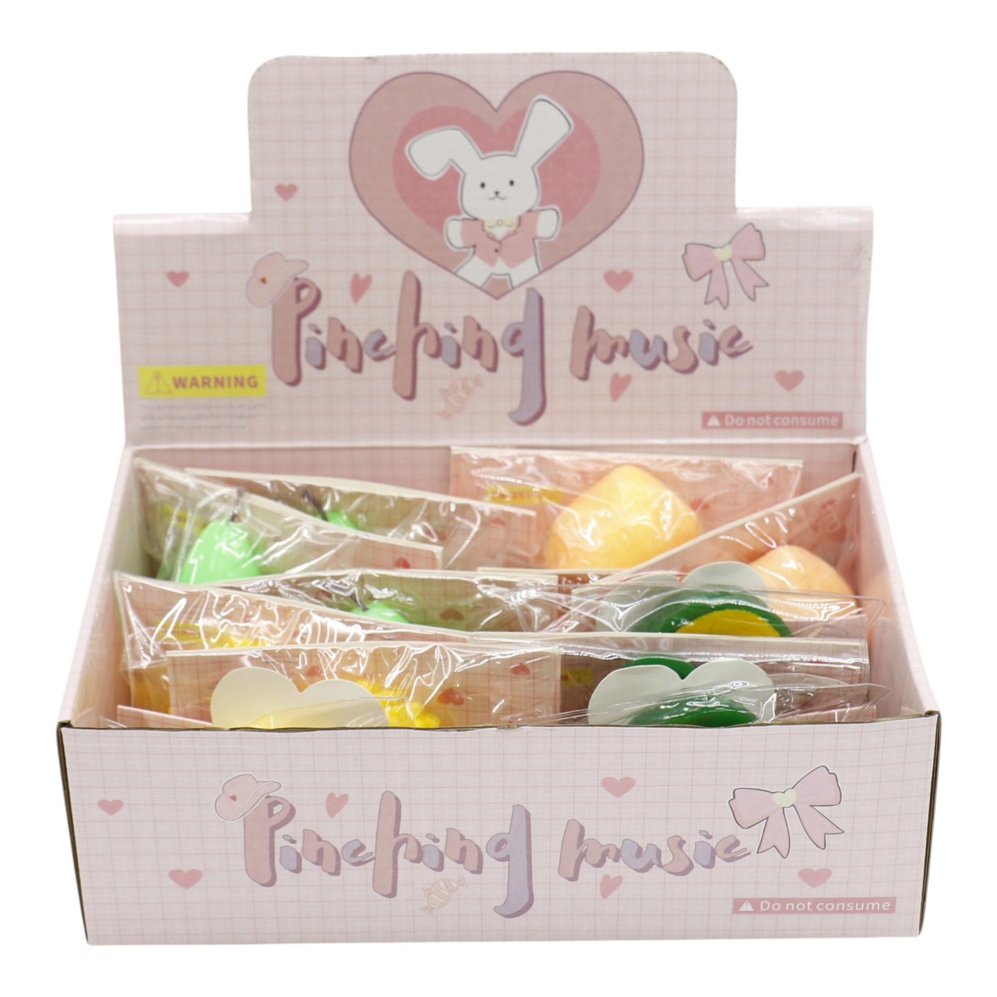 Silicon Muffin Cake Squishy Toy JT6518-2 (12PC)