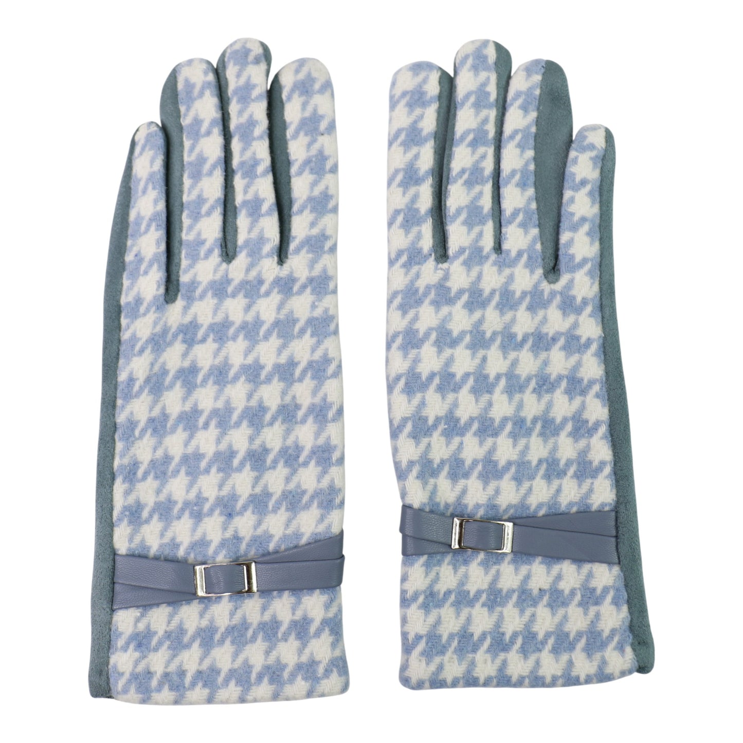 Women's Houndstooth Touch Screen Gloves GL183.. (12PAIR)