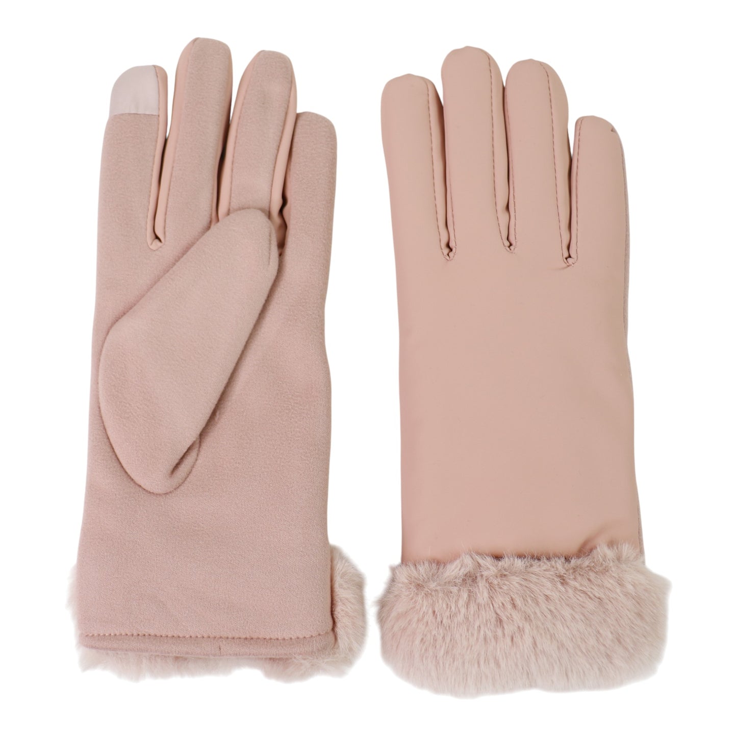 Women's Fur Gloves GL193. (12PAIR)