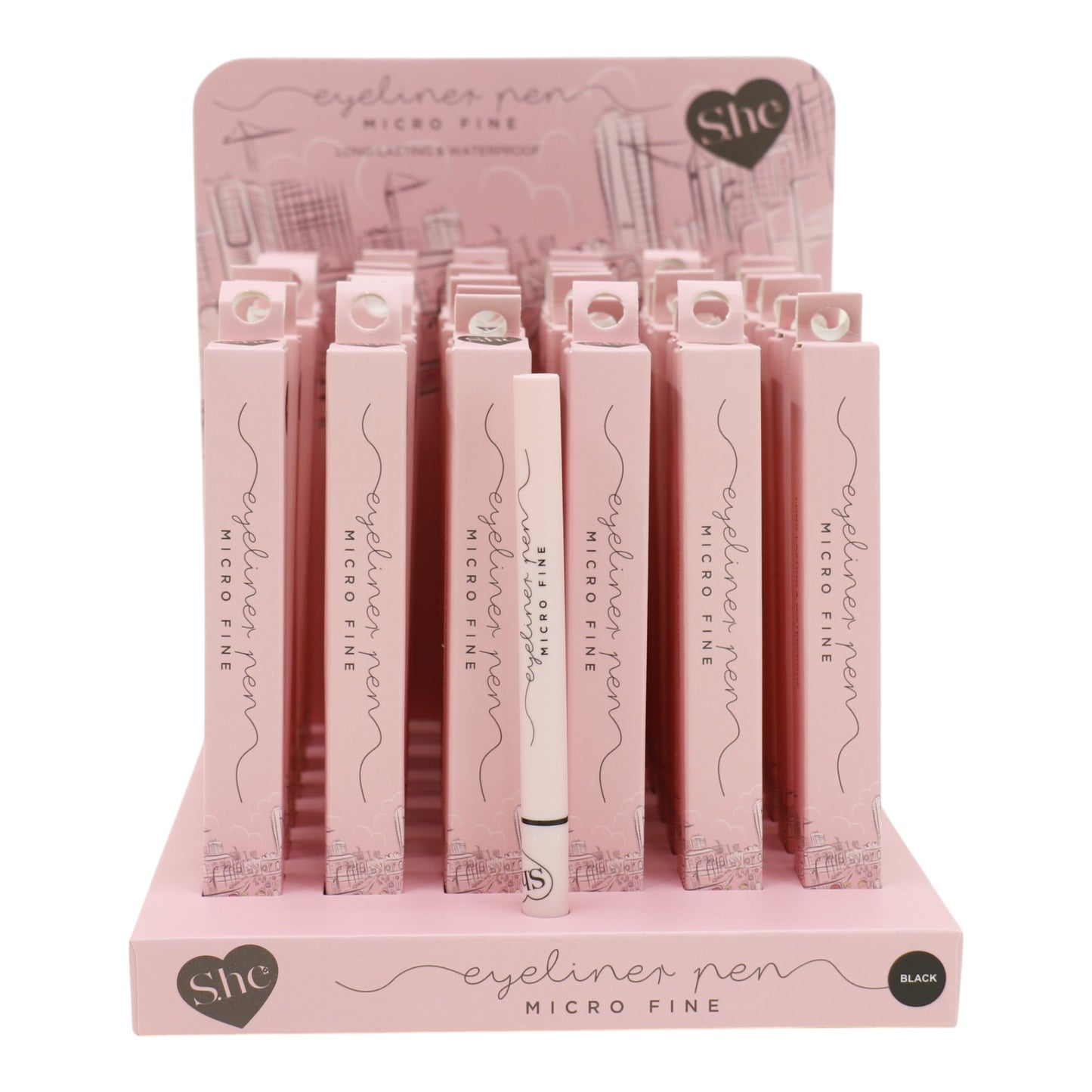 S. he Super Fine Liquid Eyeline EL1067 (36PC)