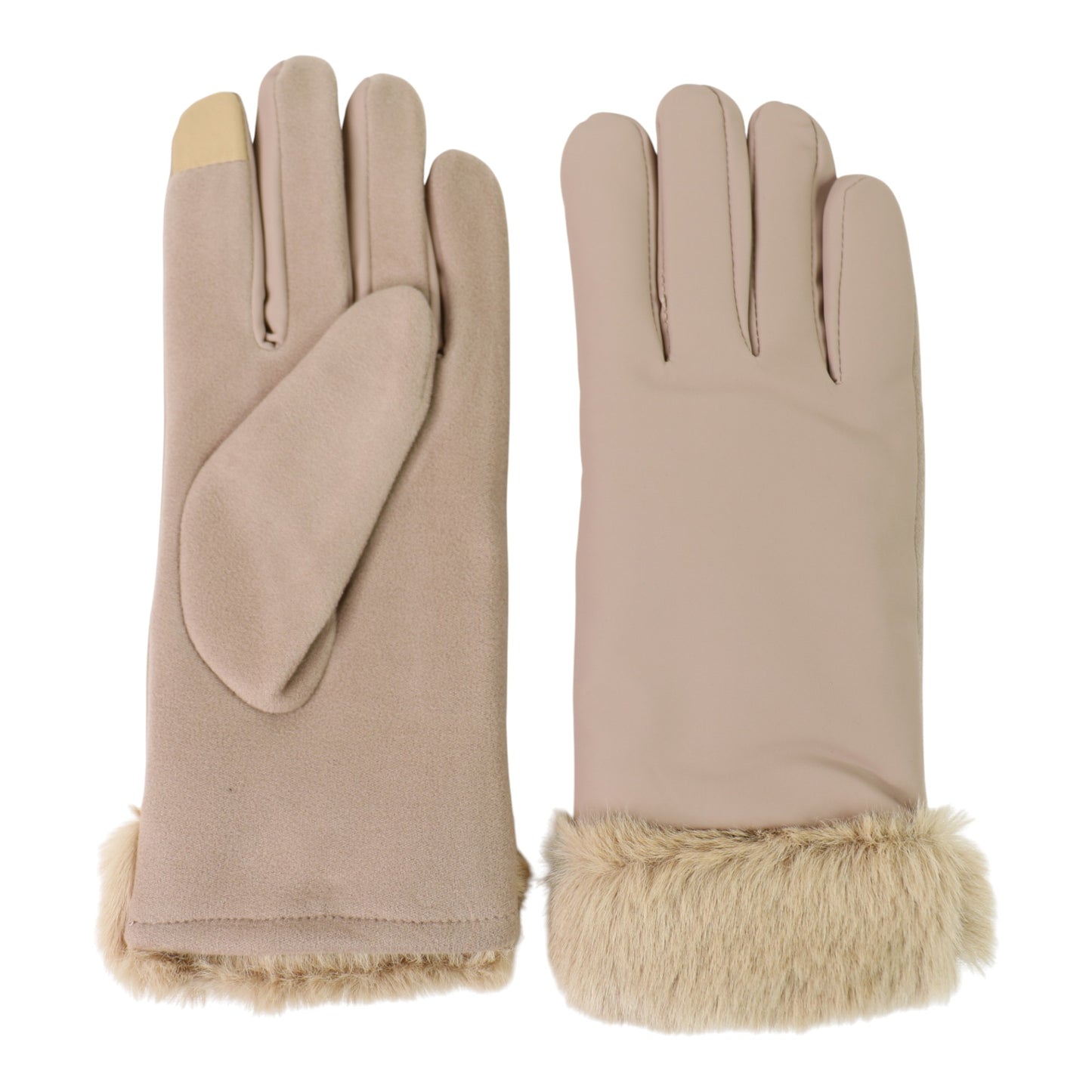 Women's Fur Gloves GL193. (12PAIR)