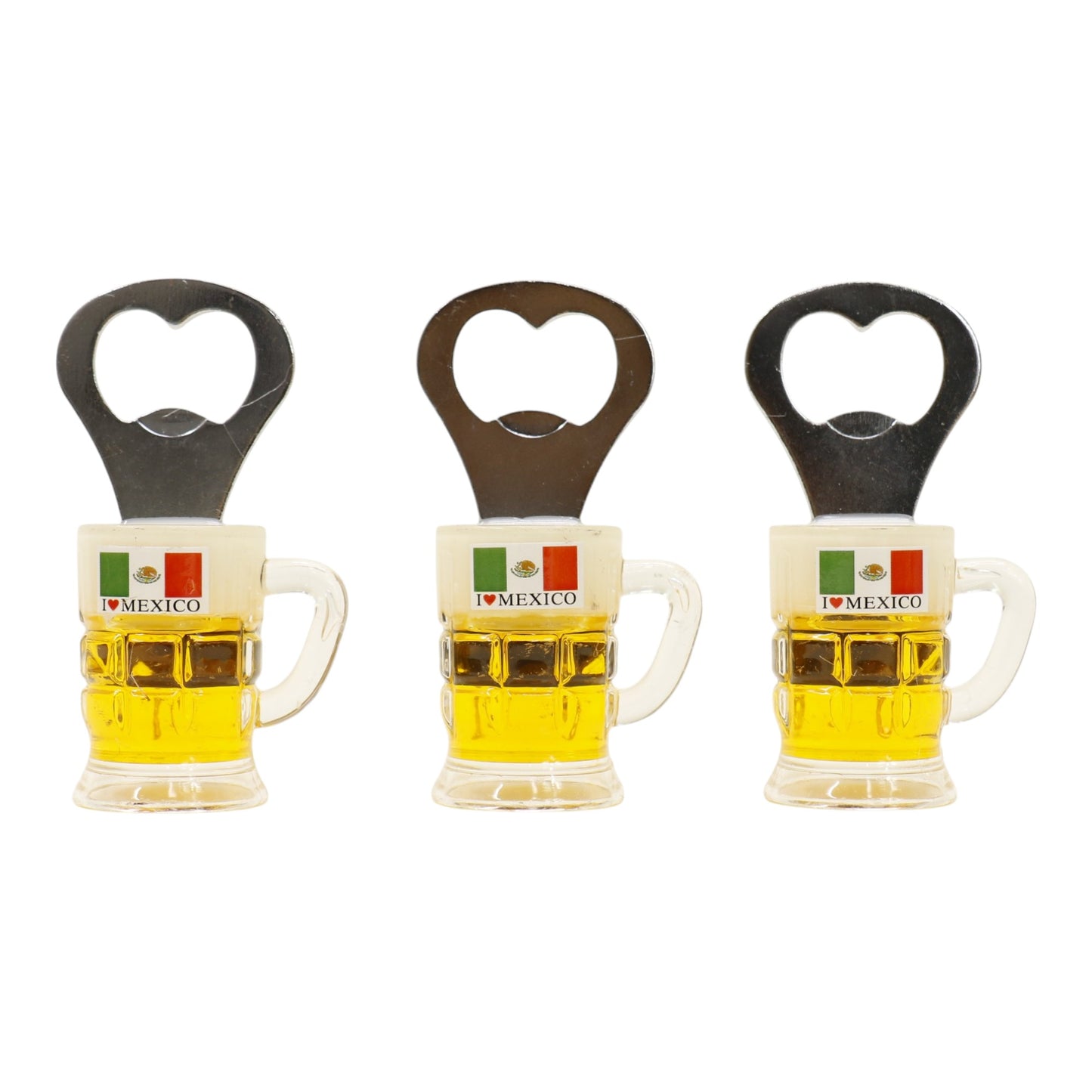 Mini Beer Mug Bottle Opener with Magnetic BO723-1. (12PC)