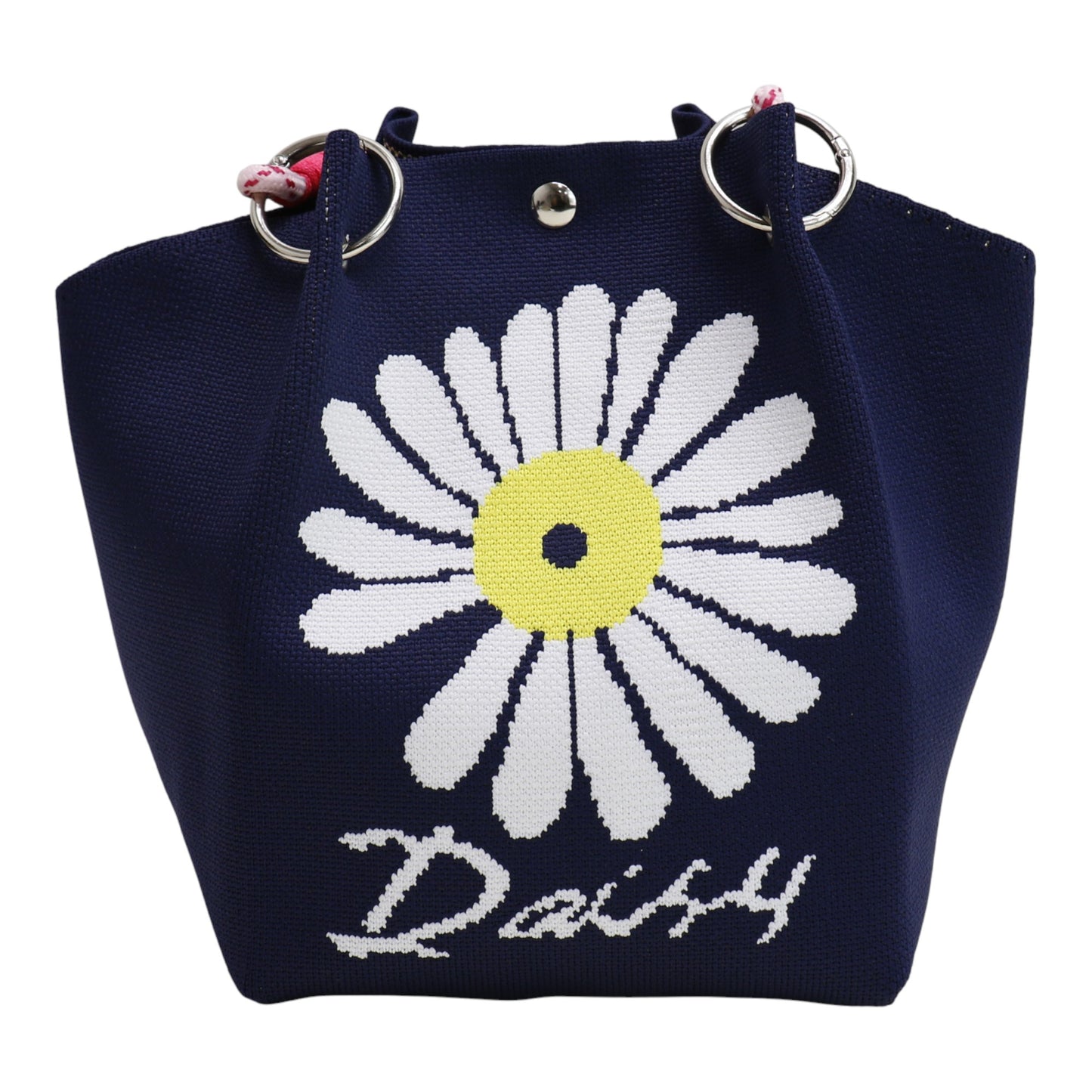 Women's Cute Daisy Pattern Knitted Tote Bag SS51118-17 (3PC)