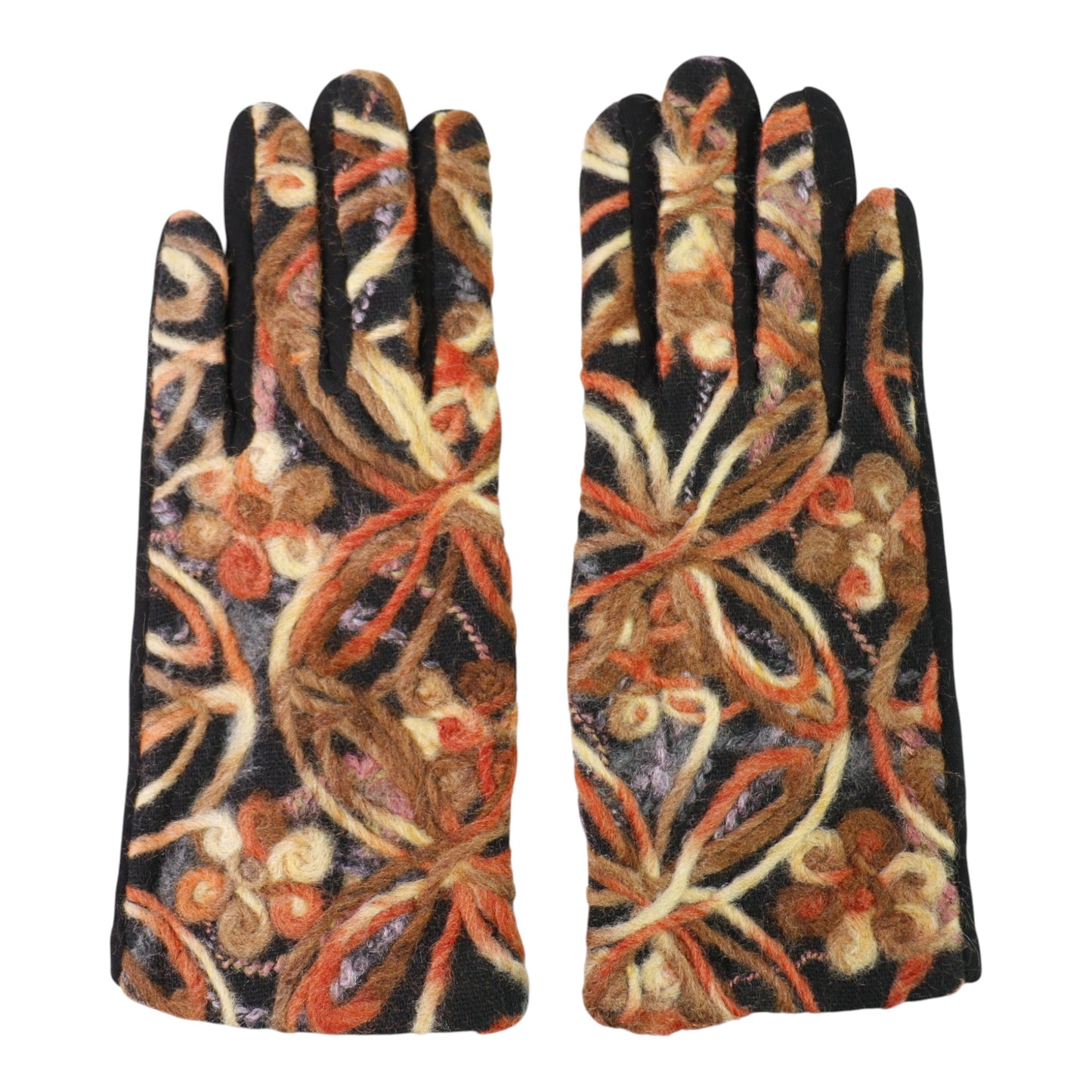 WOMEN'S PATTERN TOUCH SCREEN GLOVES GL190. (12PAIR)
