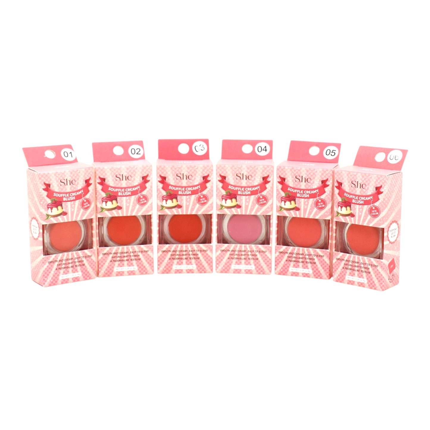 S. he Cotton Candy Blush CB1055 (24PC)
