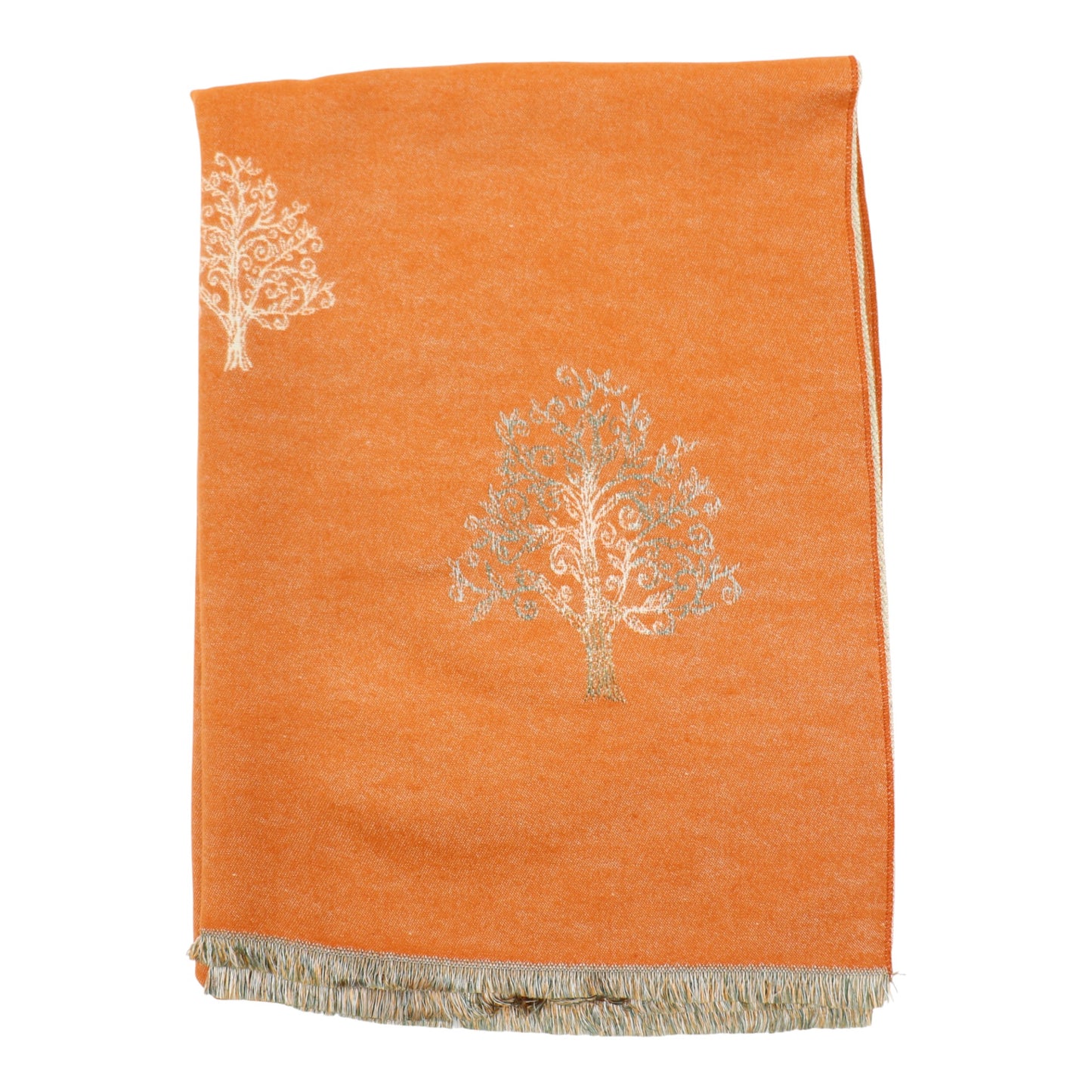 Cashmere Feel Winter Reversible Lucky Tree patten Scarves SCF1230-34 (12PC)