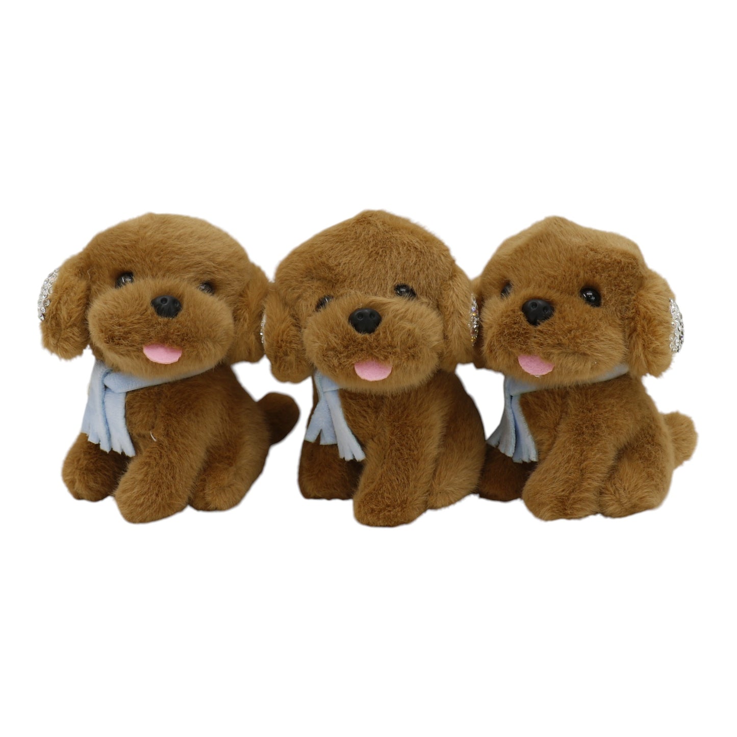 Puppy Plush Keychain JK41212-13 (12PC)