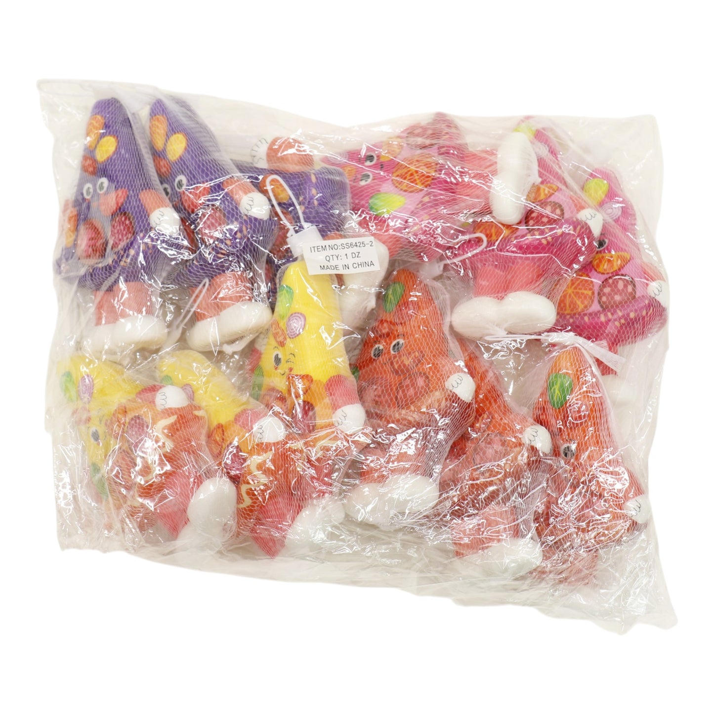 Cute Pizza Foam Sponge Squishy Toy SS6425-2 (12PC)