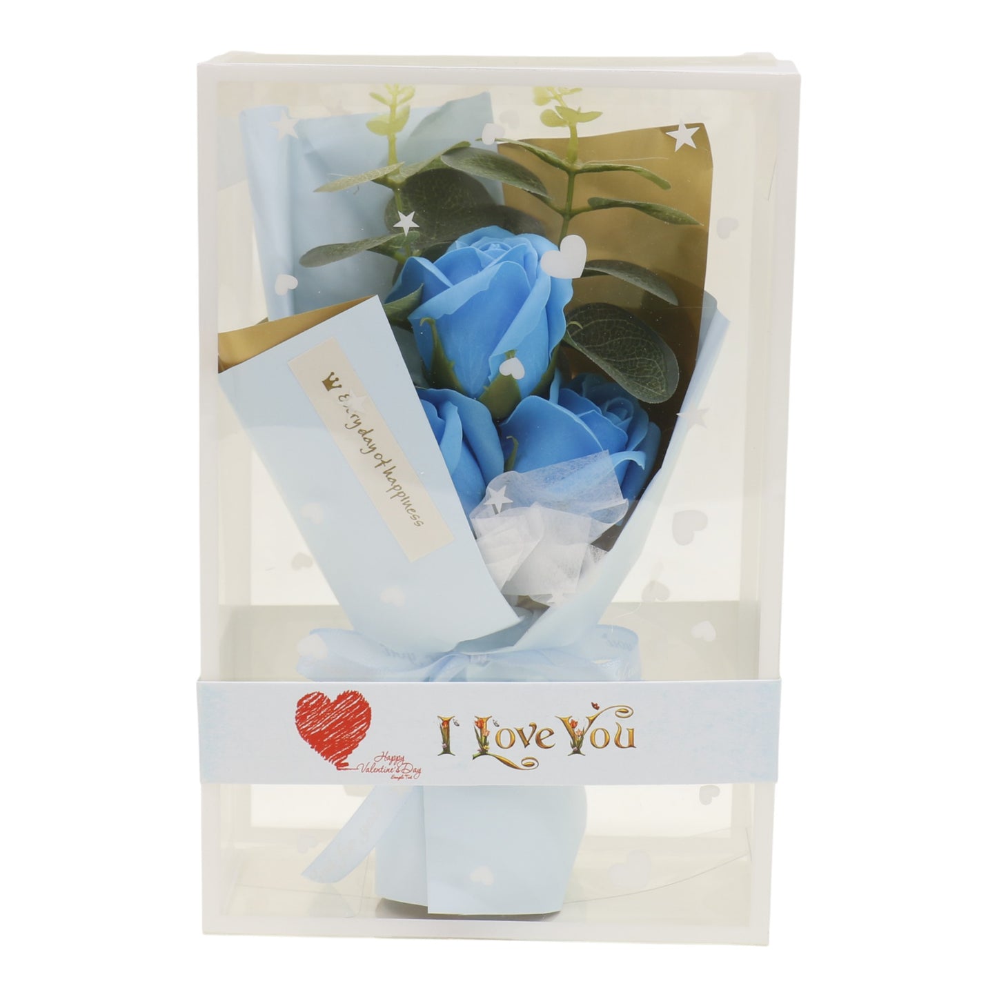 Three Rose Artificial Bouquet Gift VT5111-16 (1 PACK )