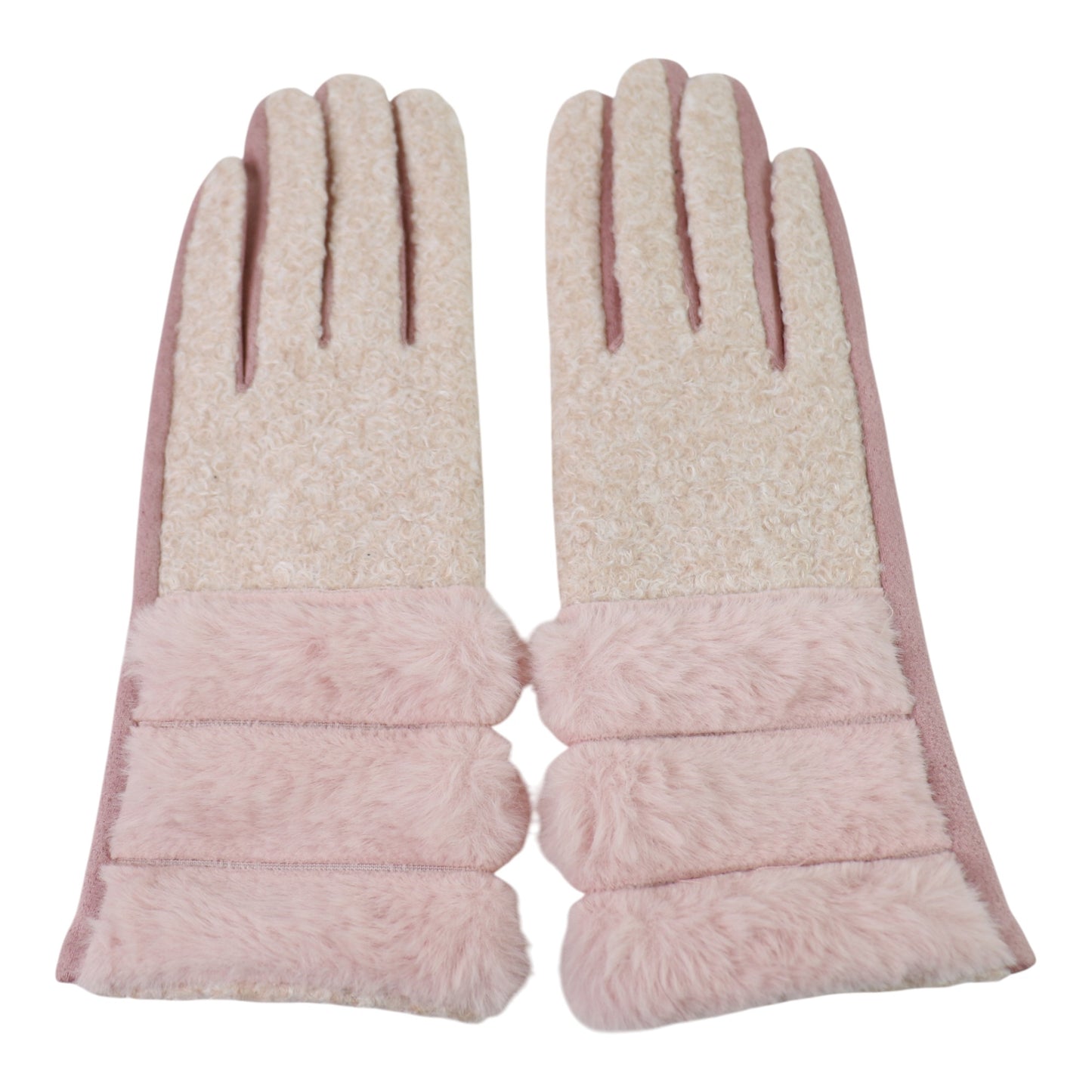 Women's Fur Gloves GL196. (12PAIR)