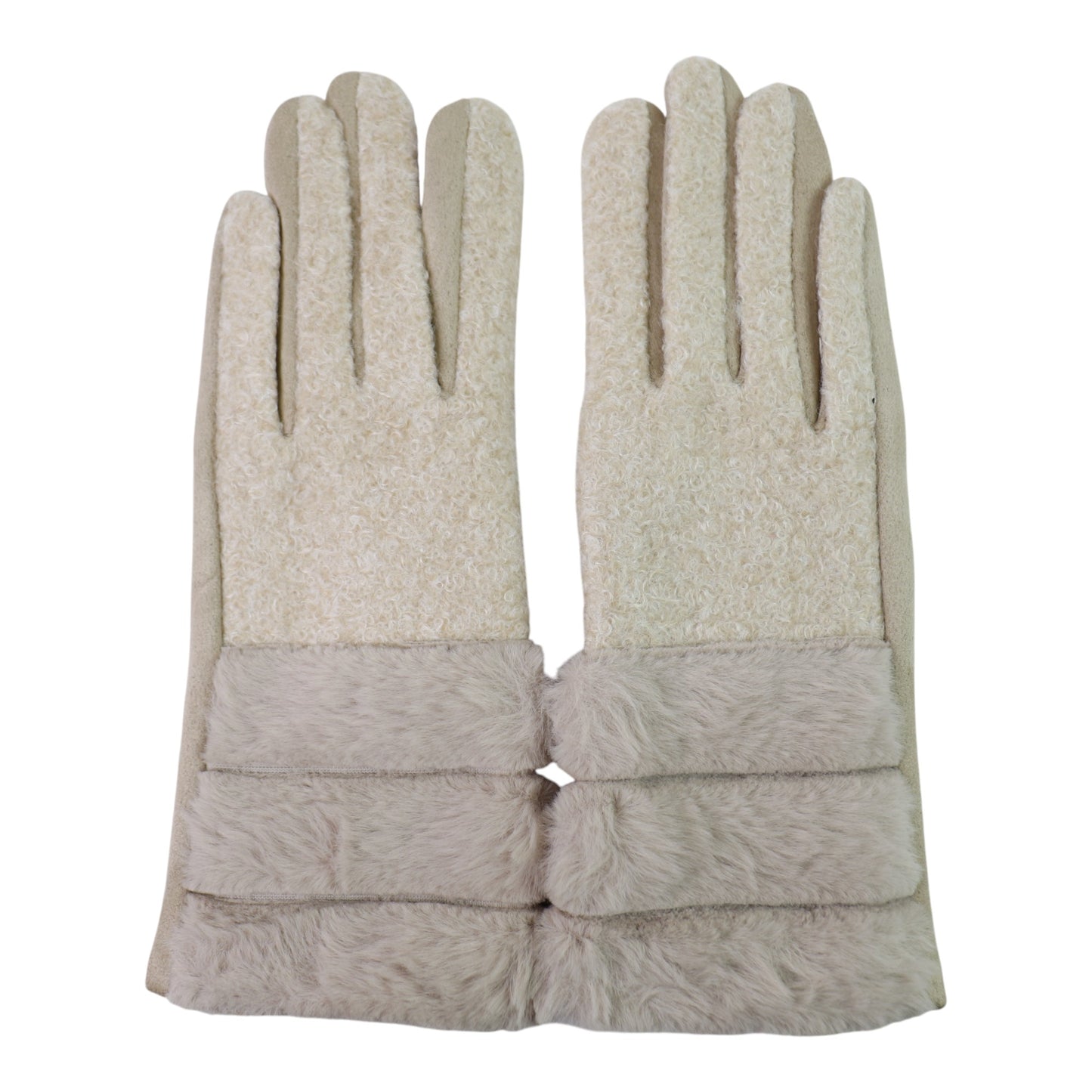 Women's Fur Gloves GL196. (12PAIR)