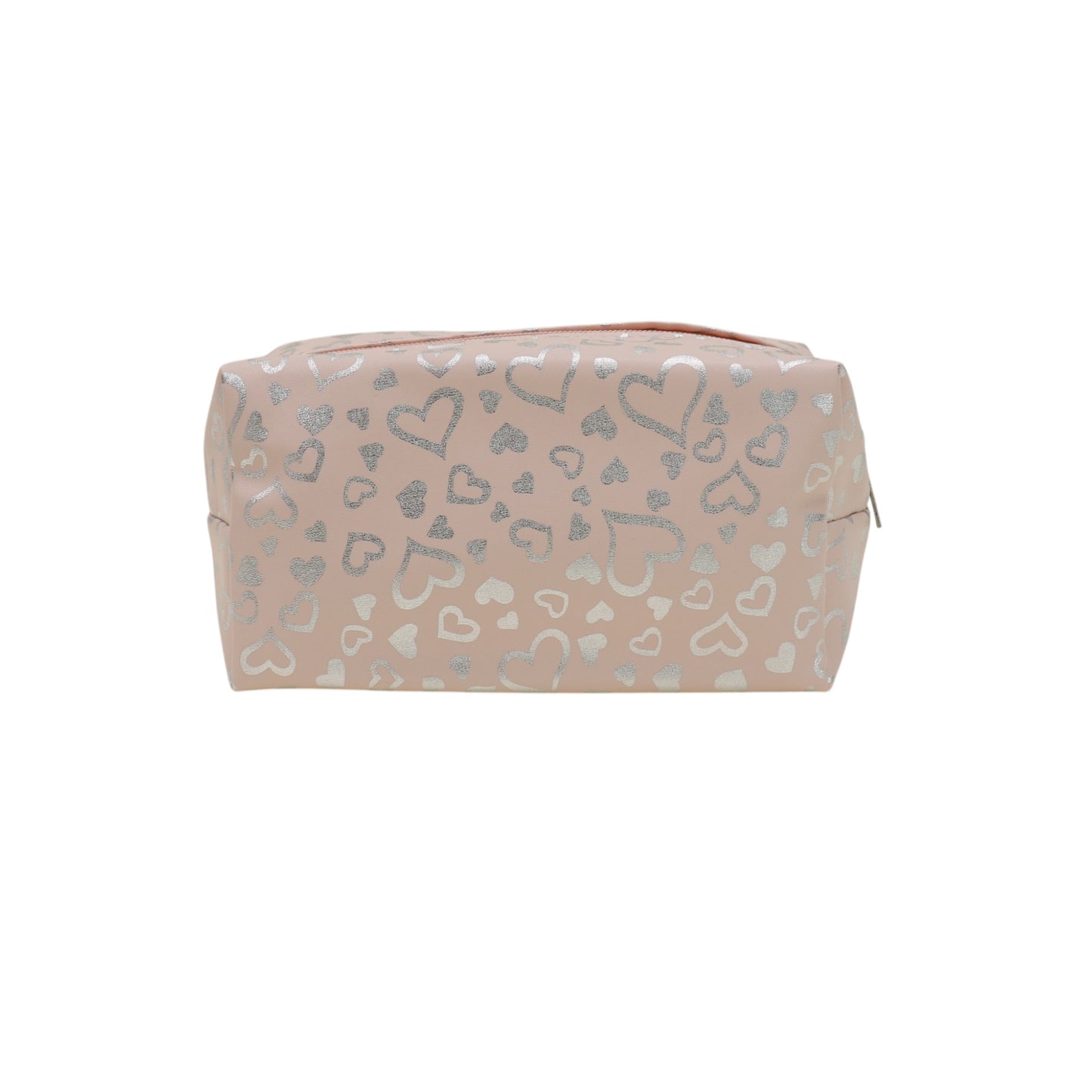 Silver Heart Printing Makeup Pouch JB51230-4 (12PC)