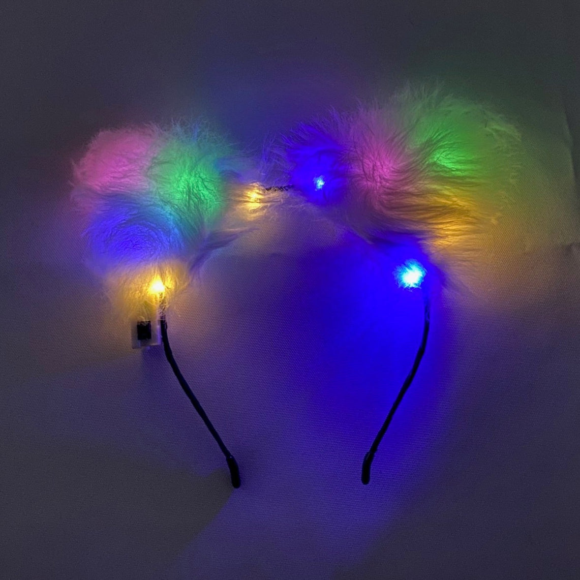 Led Cat Ear Fluffy Headband JH5828-1 (12PC)