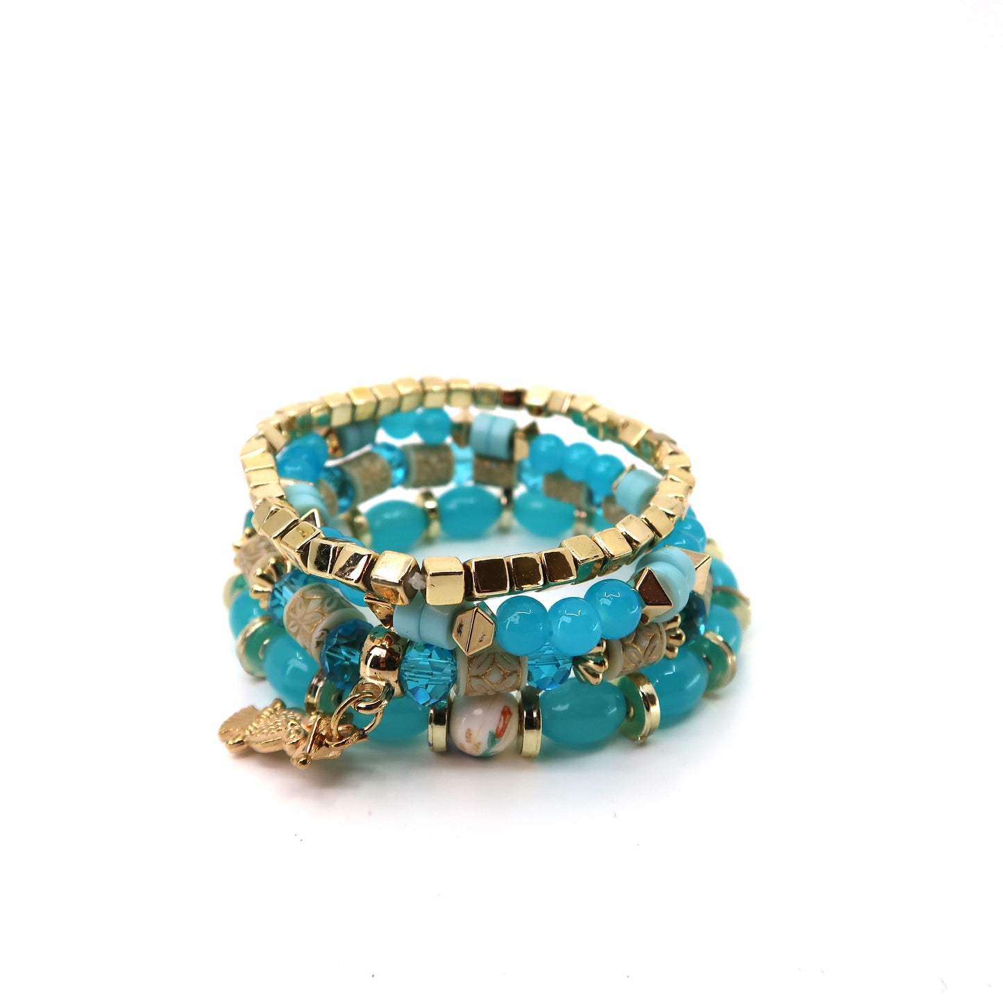 OWL CHARM BALL BRACELET 2521-52. (12PC)