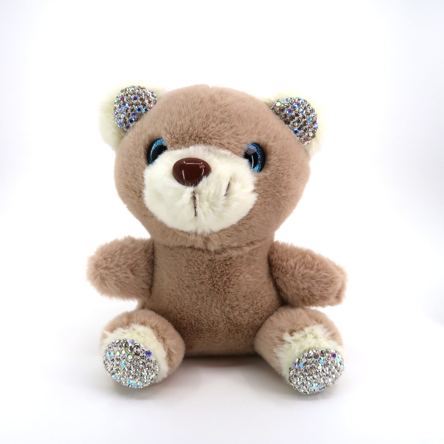 Rhinestone Bear Plush Key Chain KC21030-22 (12PC)