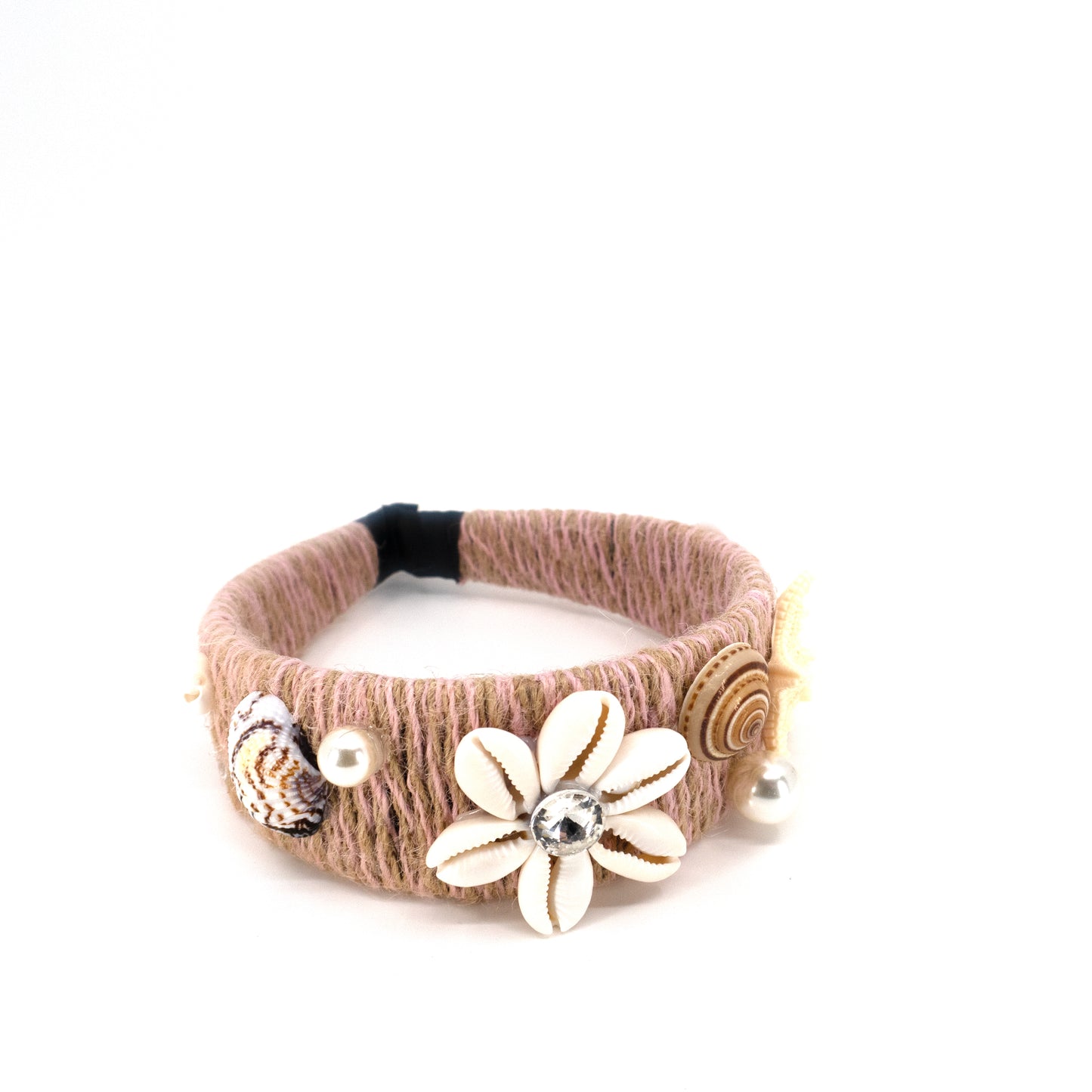 Boho Starfish N Shell Decor Headband HB1012-23 (12PC)