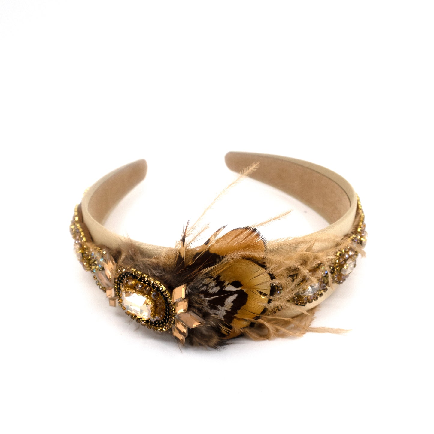 Feather Crystal Headband HB21029-27 (12PC)