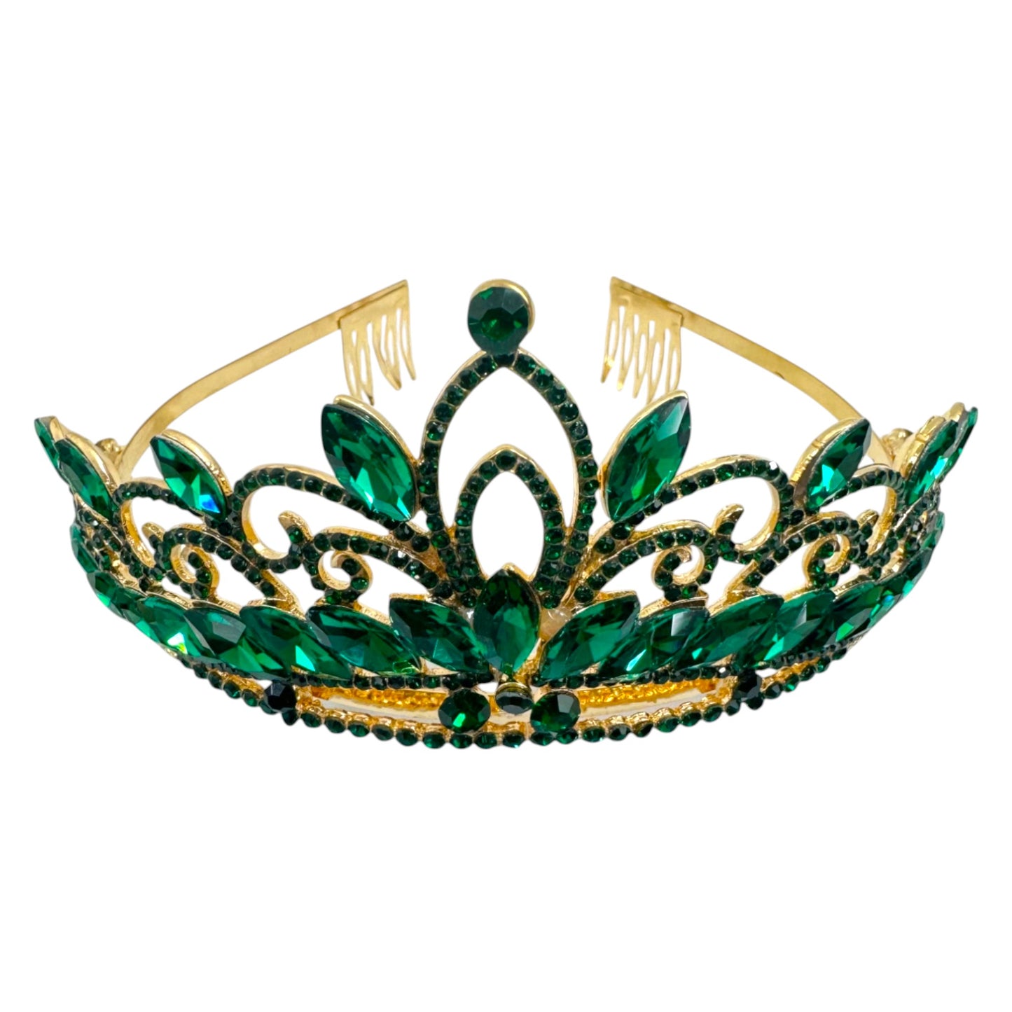 Crystal Tiara Crown CR1126-2 (1PC)