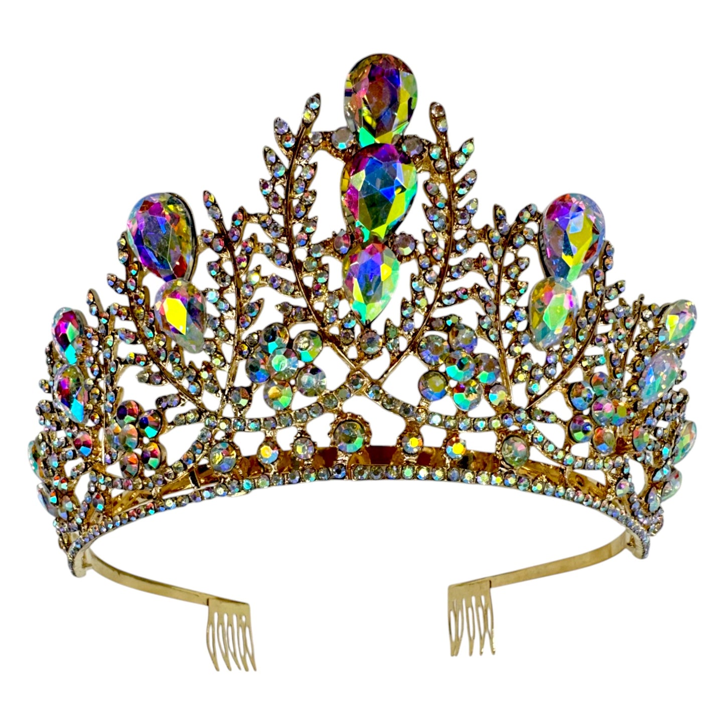 Crystal Tiara Crown CR1126-1 (1PC)
