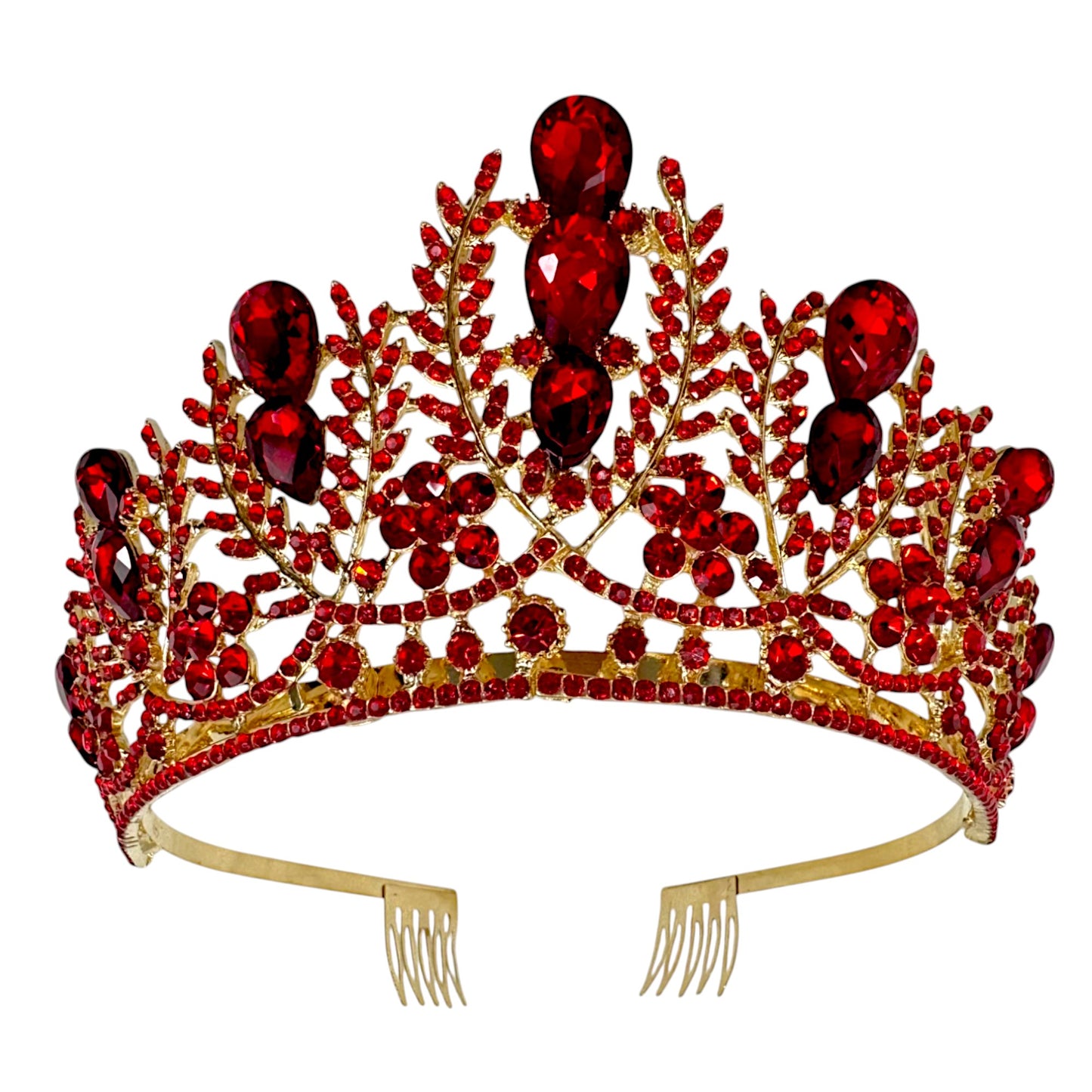 Crystal Tiara Crown CR1126-1 (1PC)