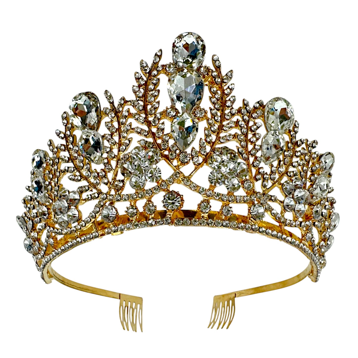 Crystal Tiara Crown CR1126-1 (1PC)