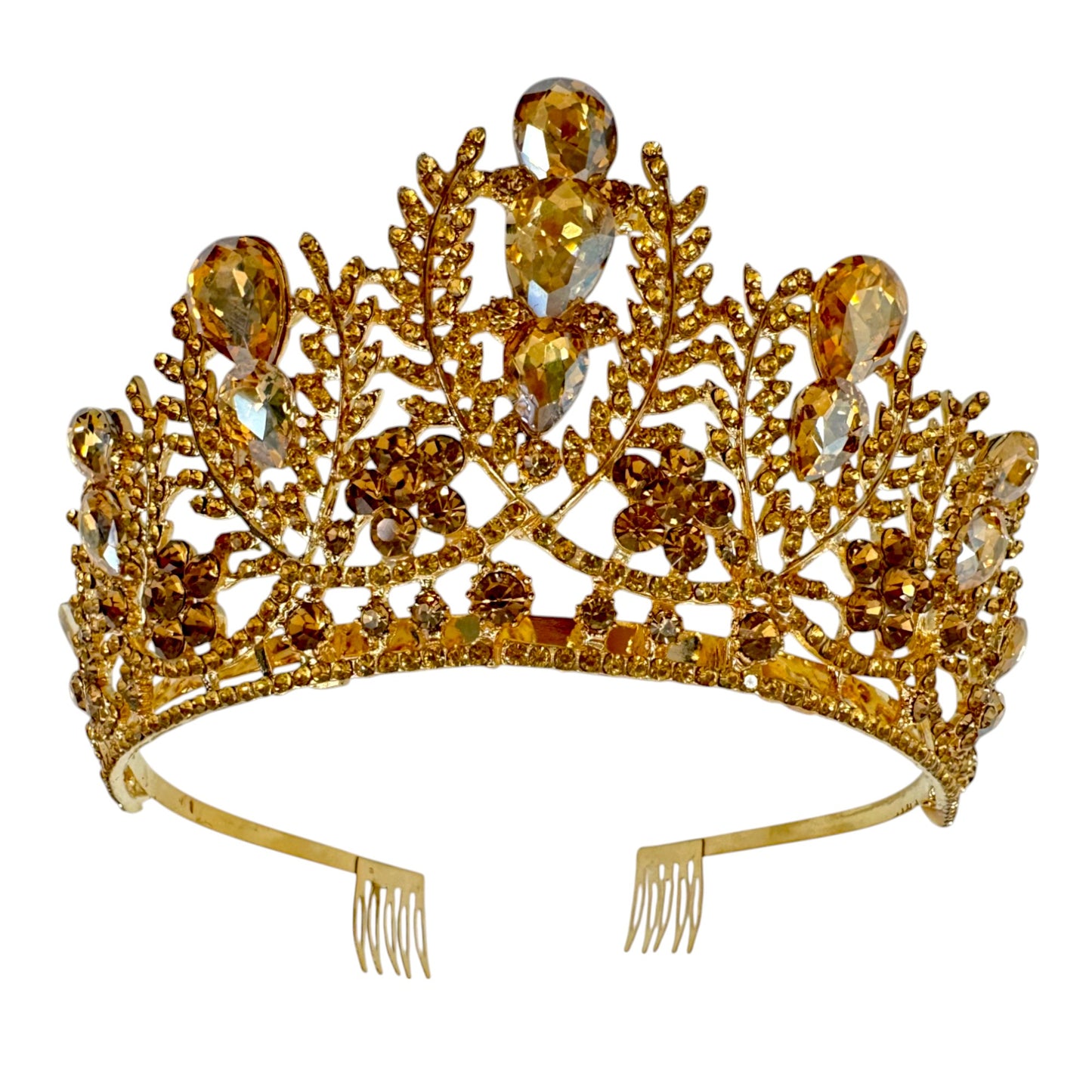 Crystal Tiara Crown CR1126-1 (1PC)
