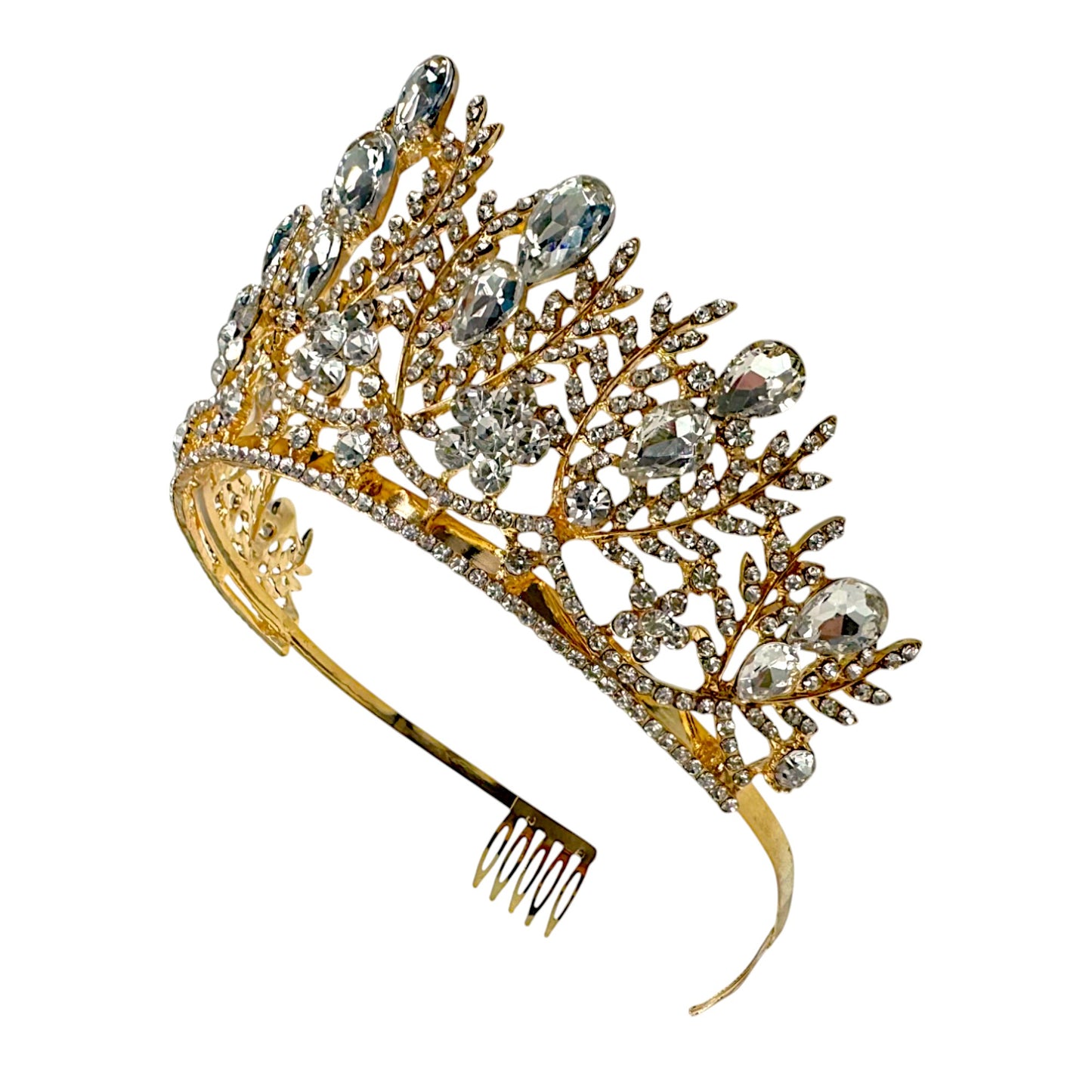 Crystal Tiara Crown CR1126-1 (1PC)