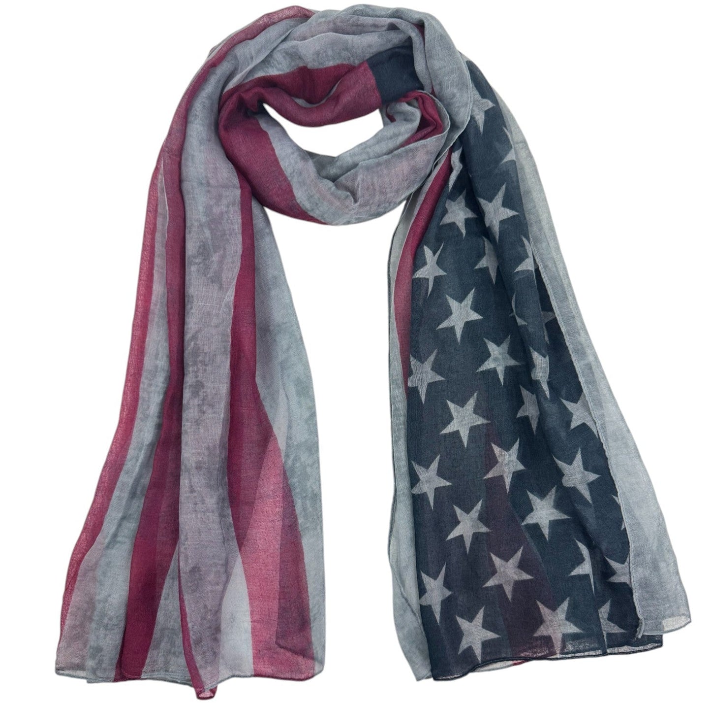 USA Flag scarf 724-5A (12pc)