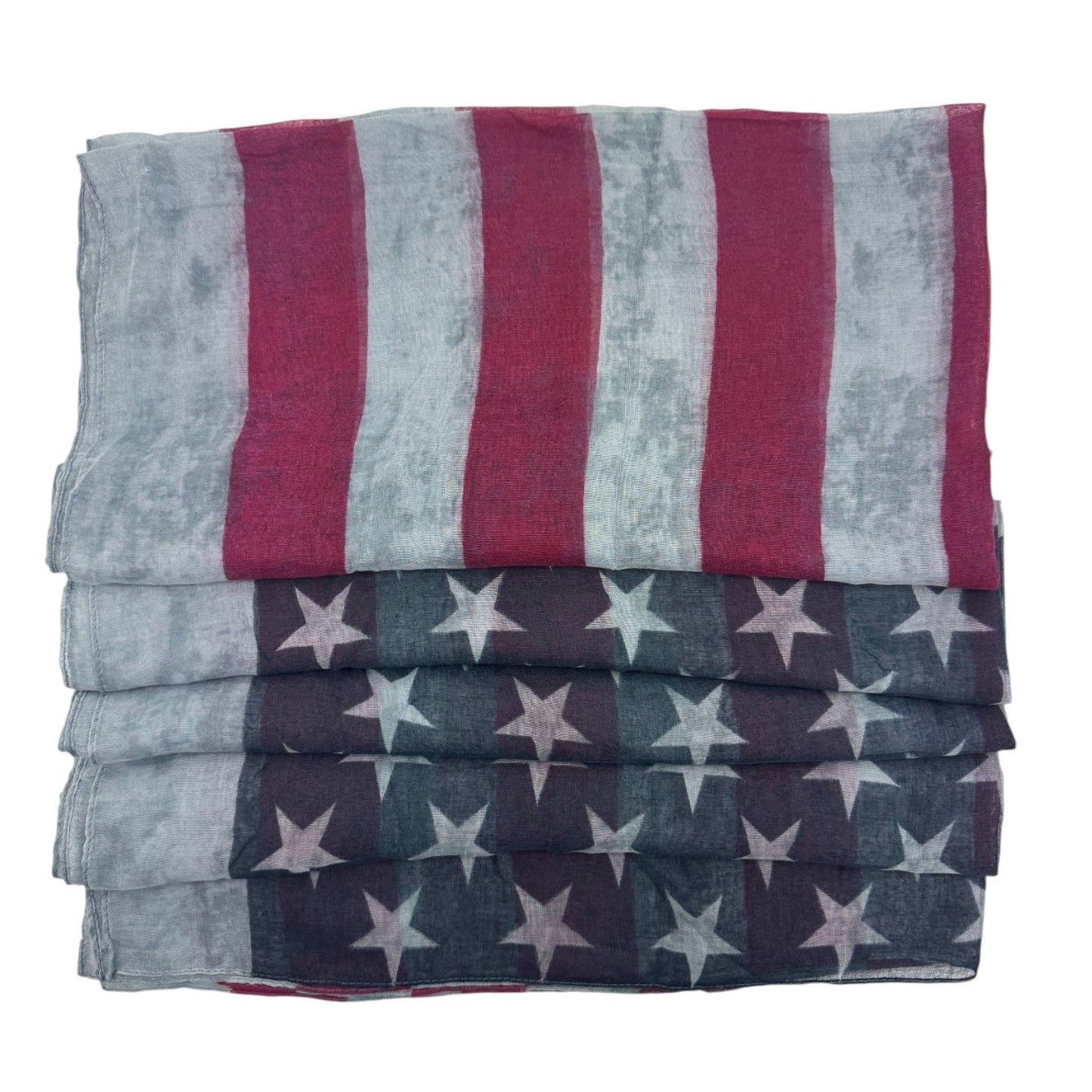 USA Flag scarf 724-5A (12pc)