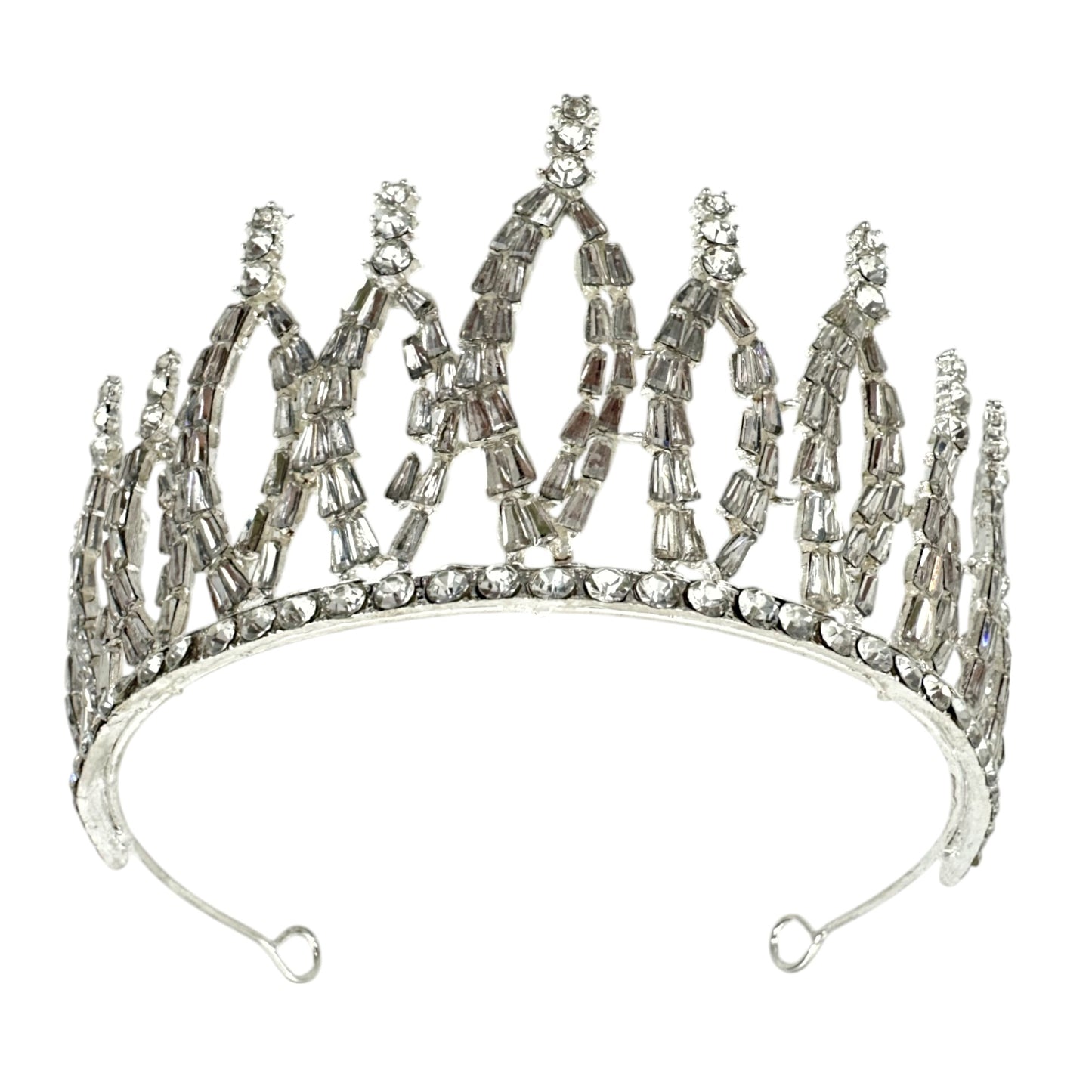Crystal Tiara Crown CR1030-30 (1PC)