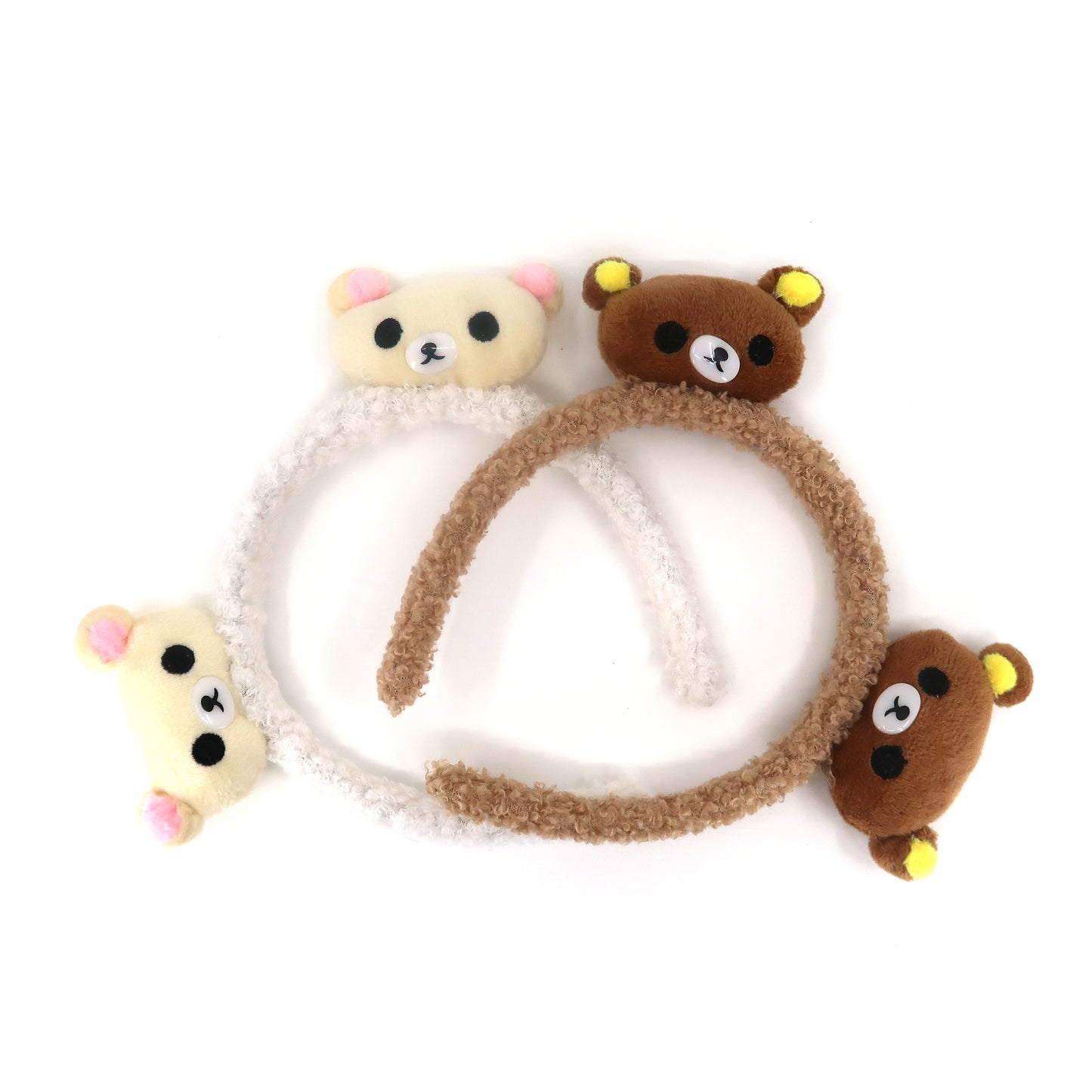 Cute Bear Cartoon Terry Towel Headband HB3228-34. (12PC)