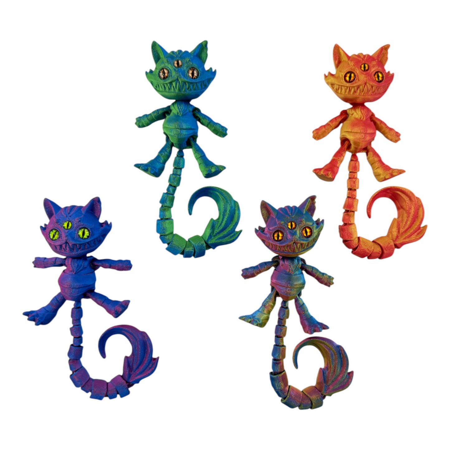 3D Animal Toy Cat TY5319-9 (12PC)