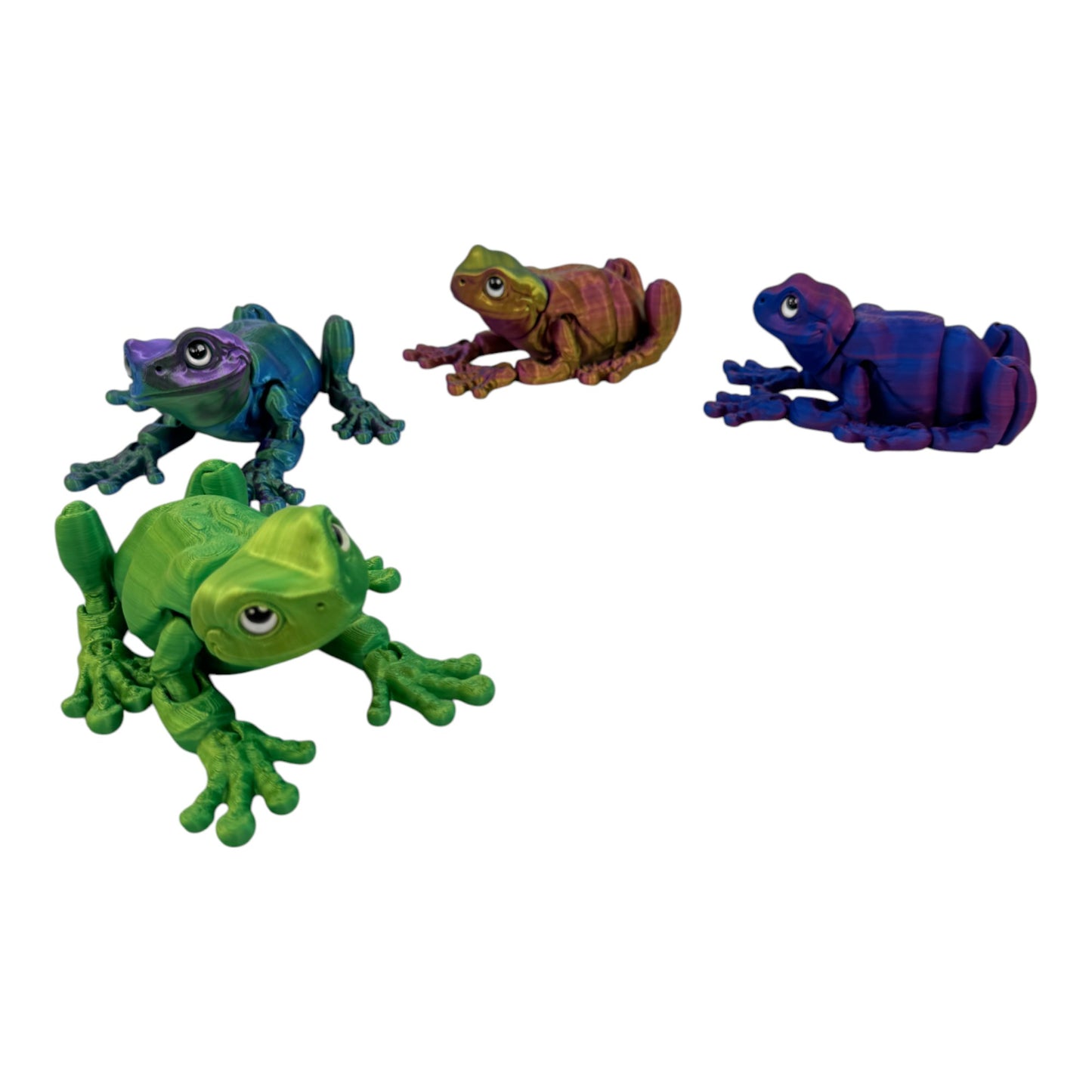 3D Animal Toy Frog TY5319-8 (12PC)