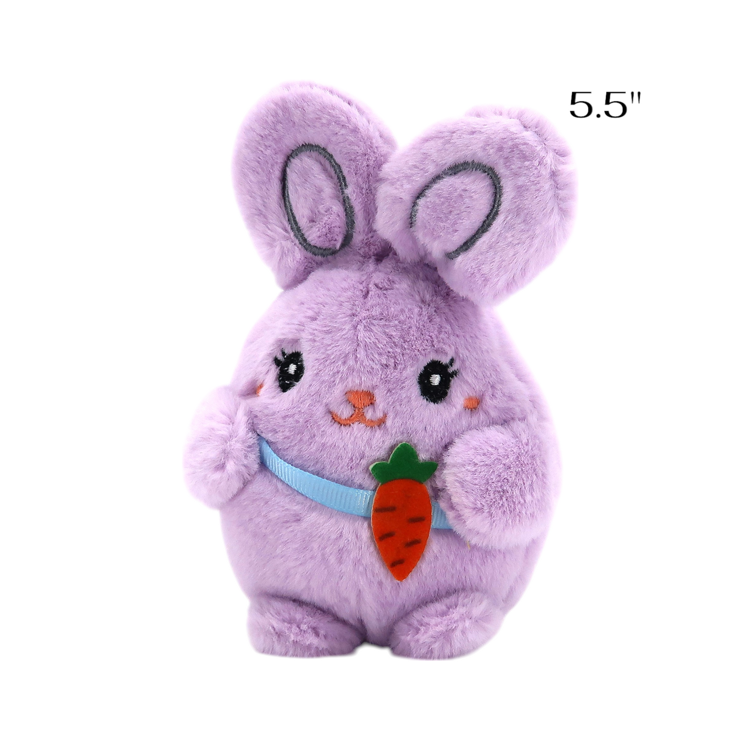 Carrot Rabbit Plush Key Chain TY224-1-C (12PC)