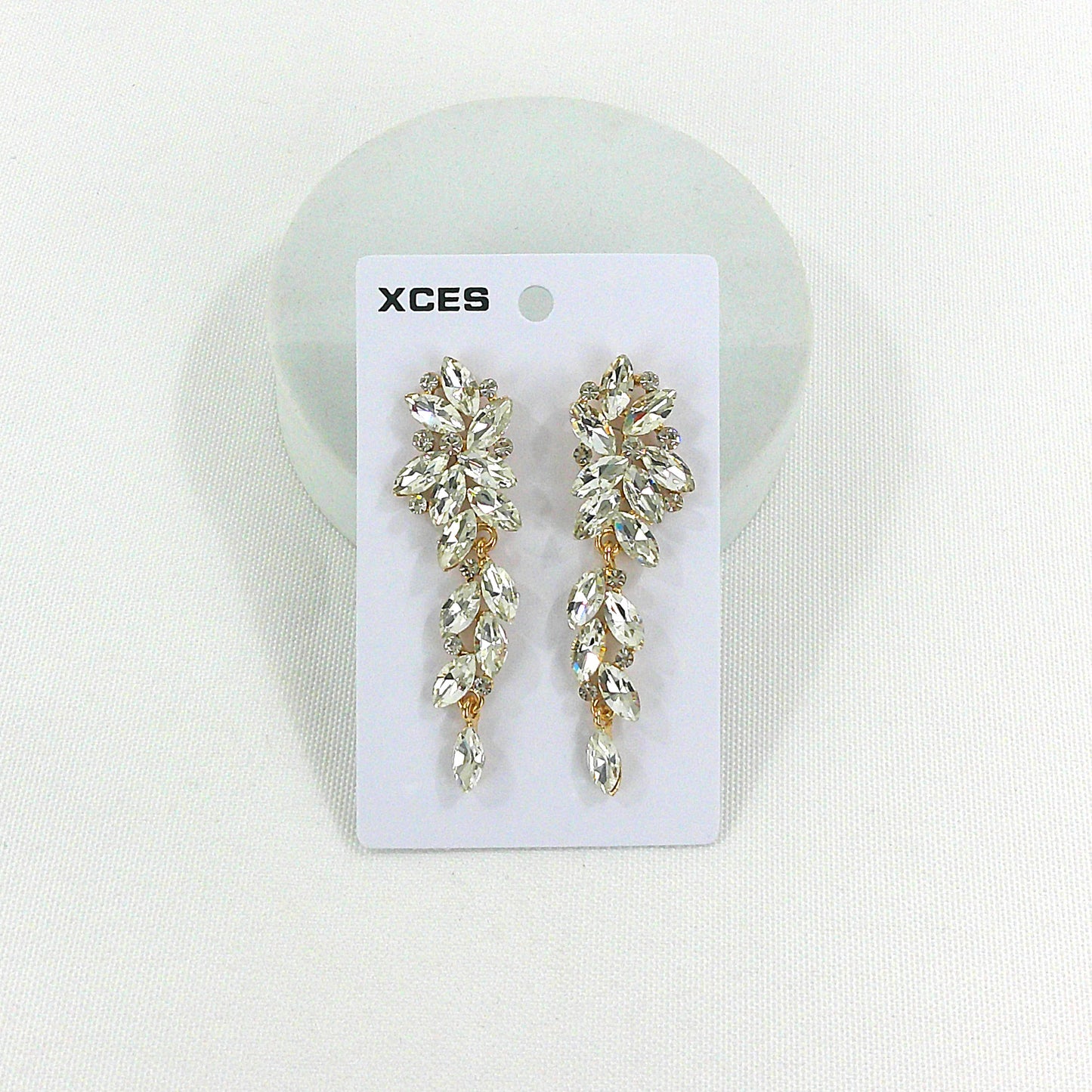 Crystal Marquise Cluster Drop Bridal Earring JE7306 (1PAIR)