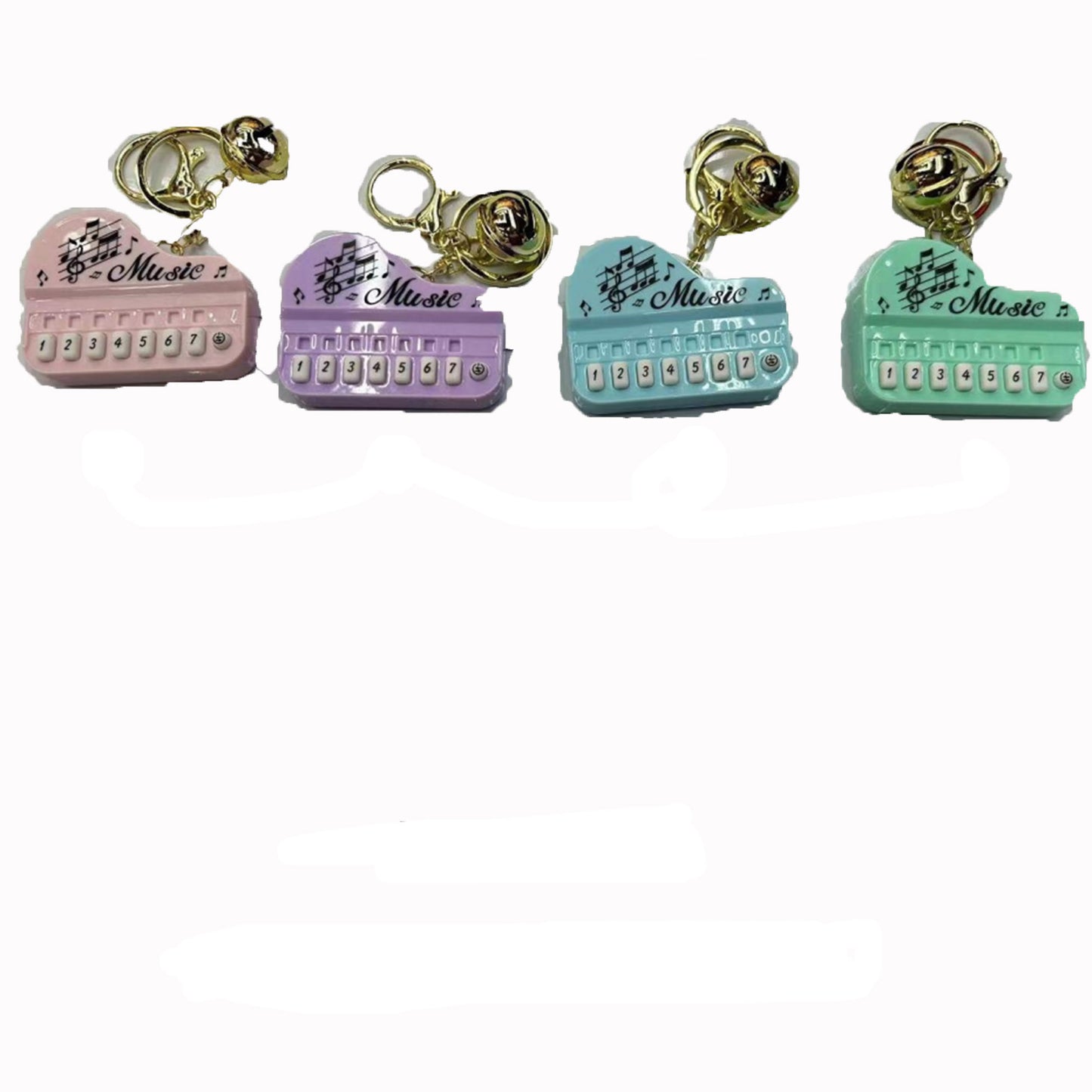 Piano Melody Game Toy Key Chain KC0630-8 (12PC)
