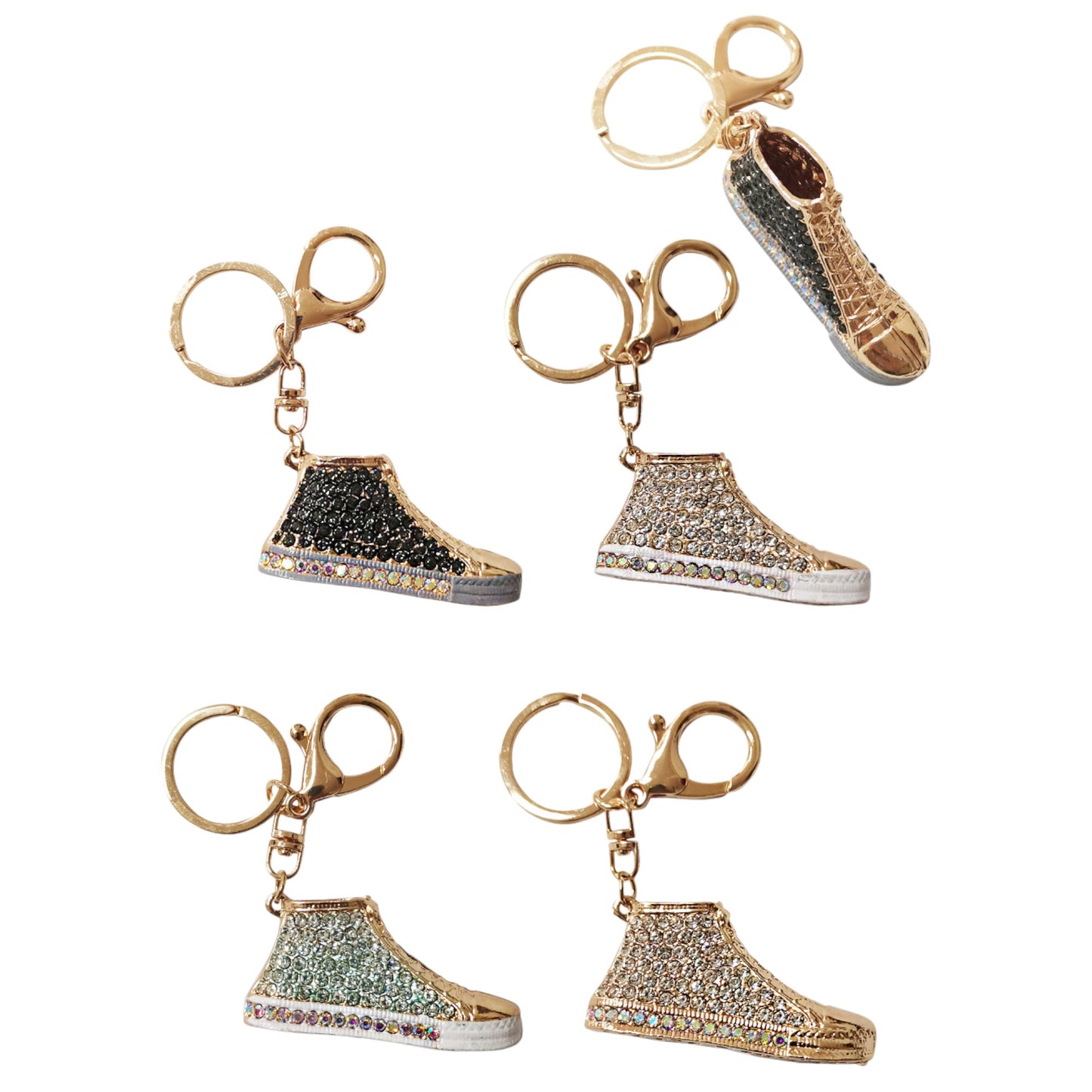 Rhinestone Sneakers Key Chain KC2303-104 (12PC)