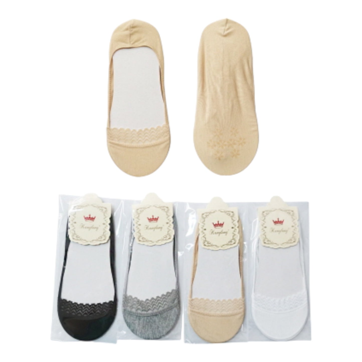 Women's Lace Fake Socks SS2623-13 (12PC)