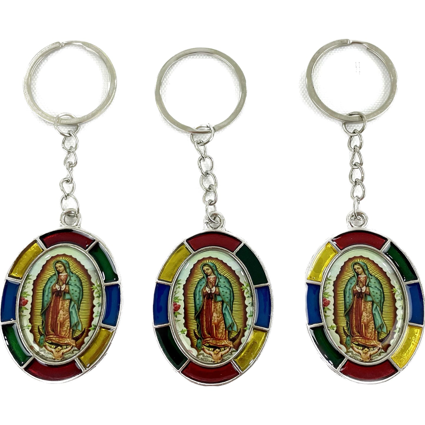 Jesus Santa Maria Religious Key Chain KC516-1 (12PC)