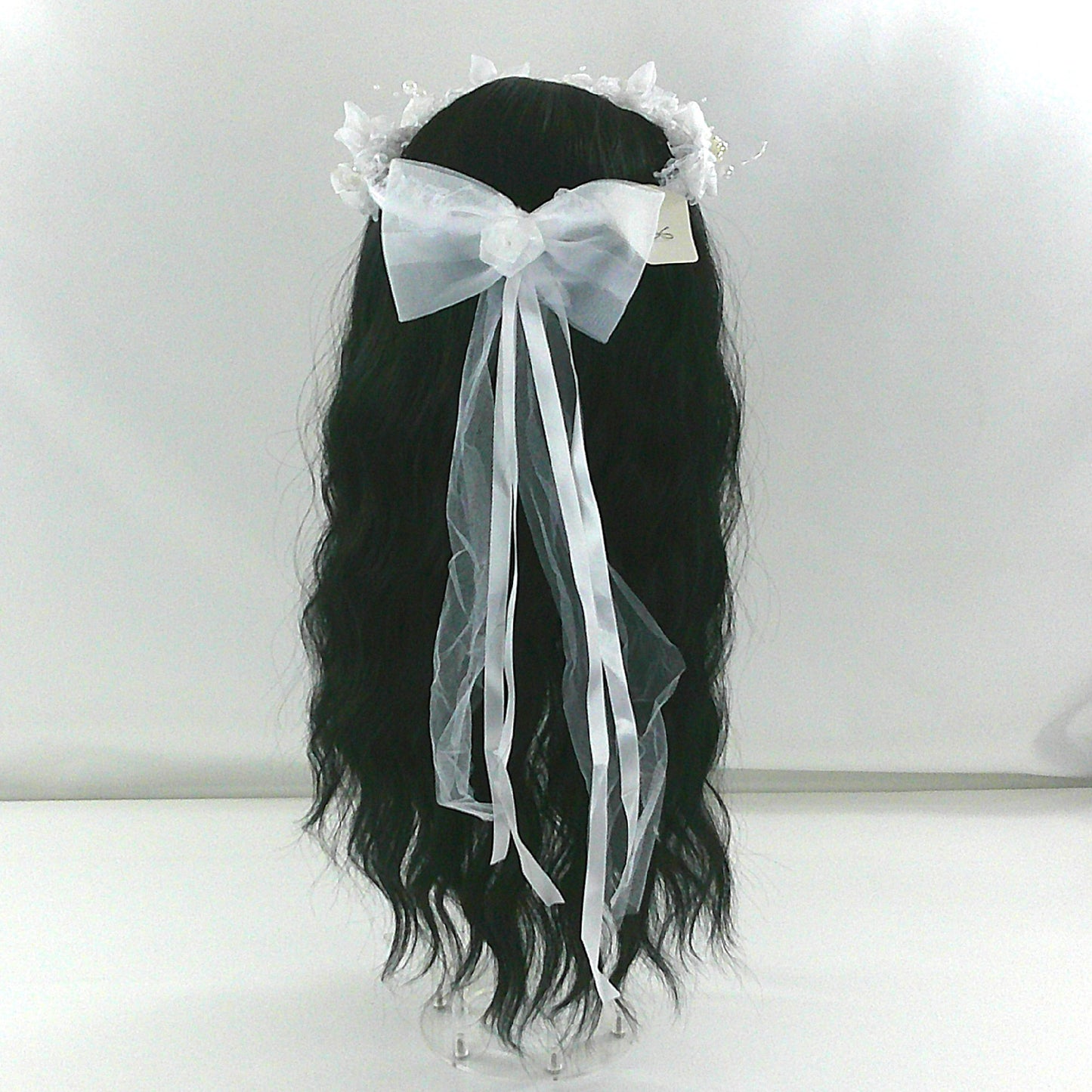 Kids Flower Lace Hair Deco Garland KV606 (2PC)