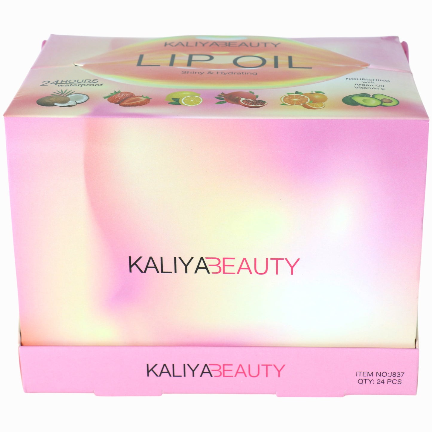 Kaliya Beauty Fruit Lip Oil J837-C (24PC)