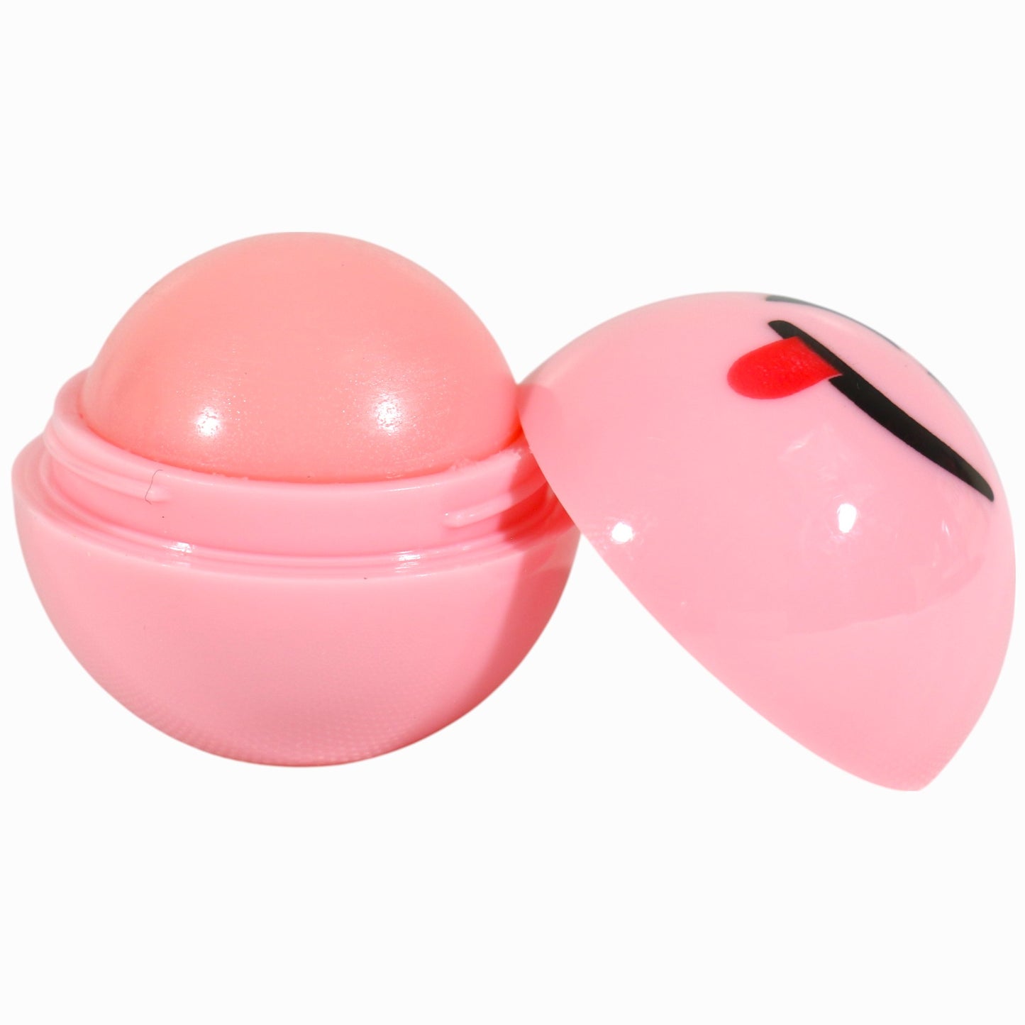 Funny Emoji Face Ball Lip Balm LB806 (24PC)