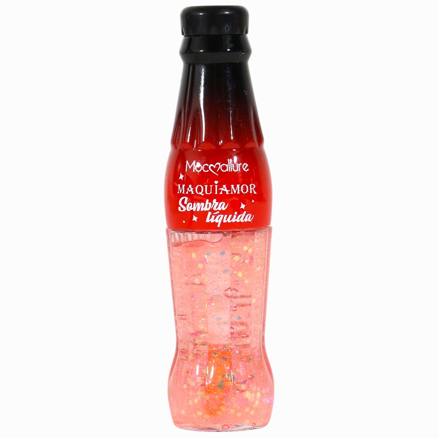 Moc Allure Maquiamor Lip Gloss Glitter Soda Bottle LC1127-C (24PC)