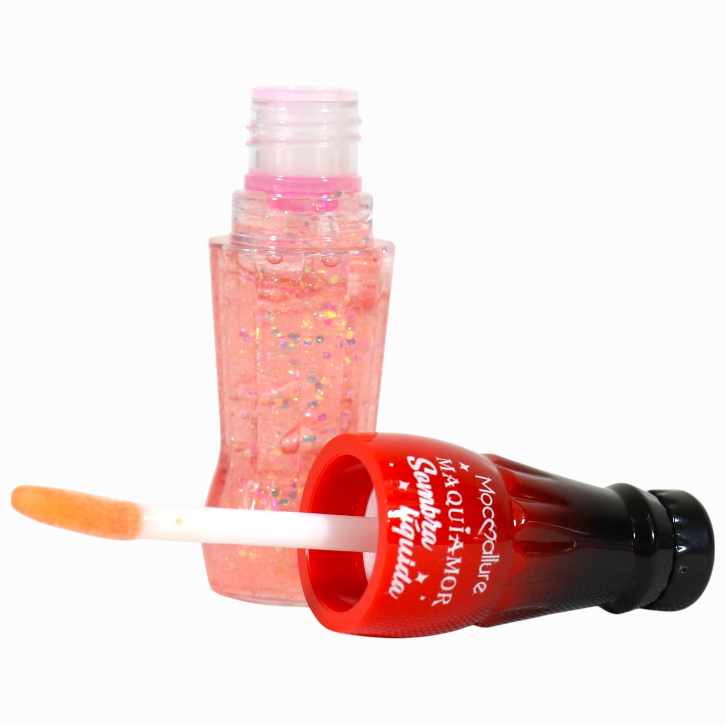 Moc Allure Maquiamor Lip Gloss Glitter Soda Bottle LC1127-C (24PC)