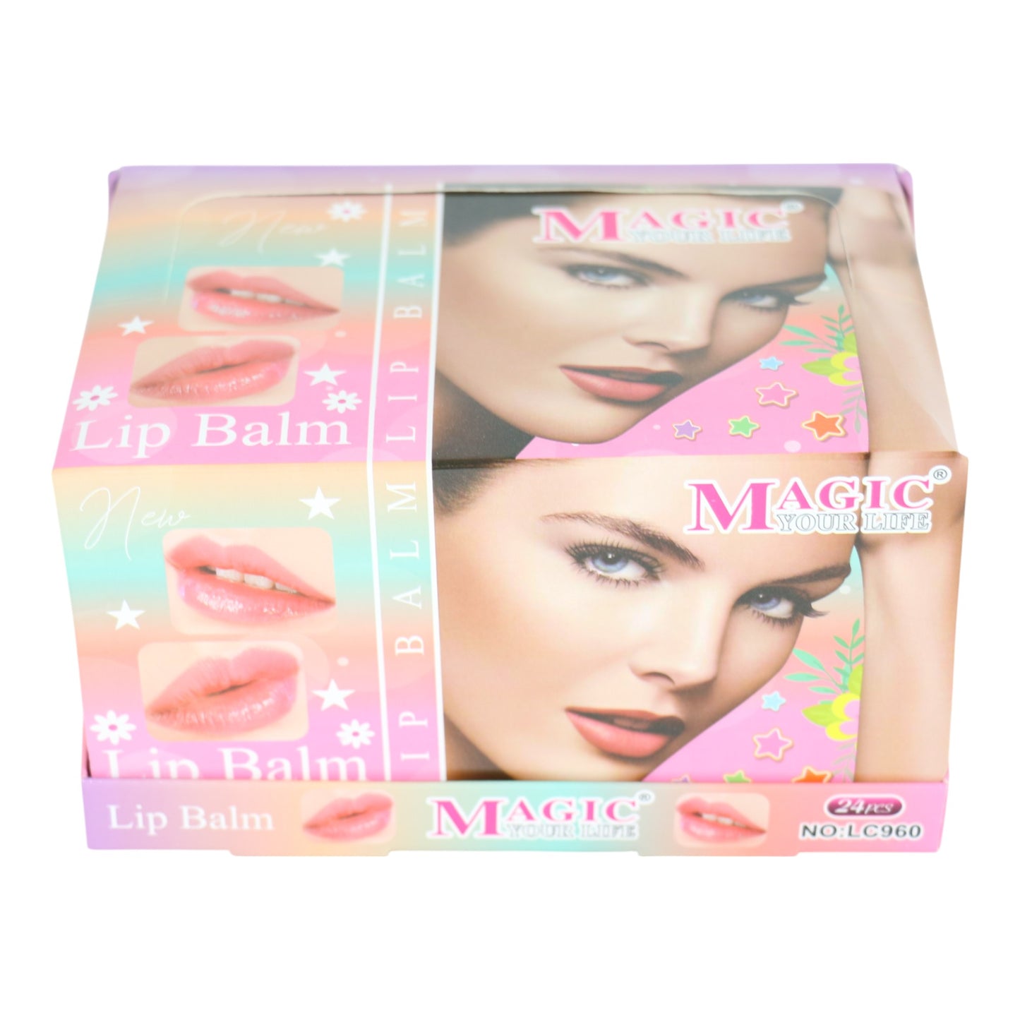 Magic Your Life Studded Decor Lip Balm LC960 (24PC)